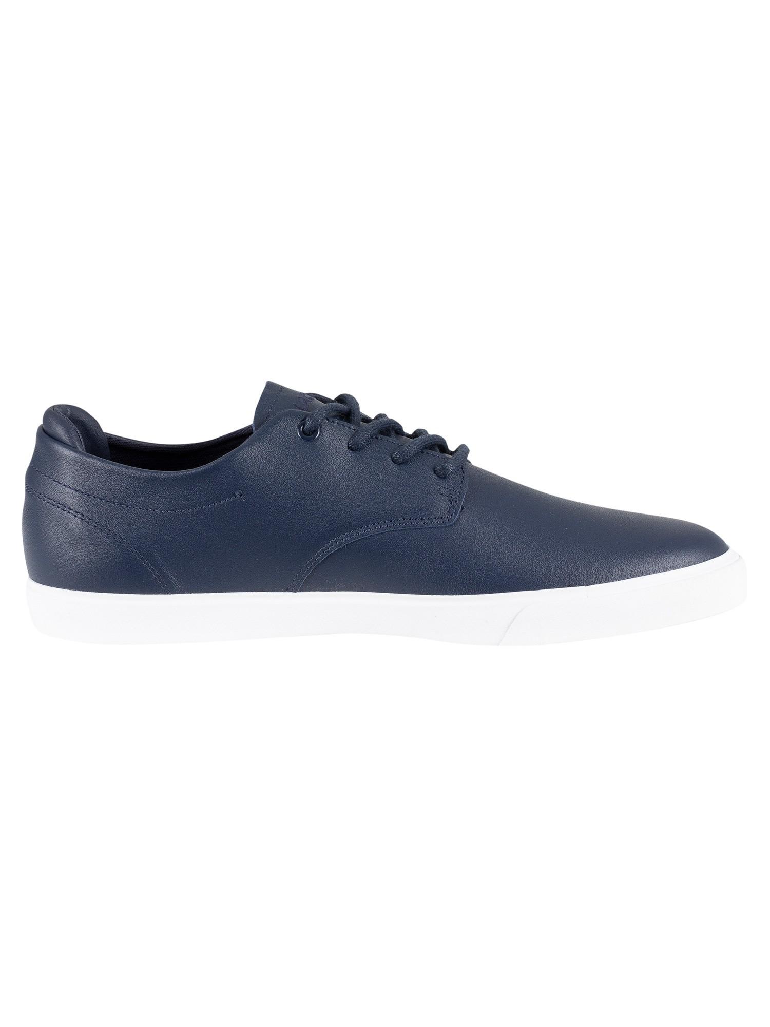 Lacoste Esparre Bl 1 Cma Leather Trainers in Blue for Men Lyst