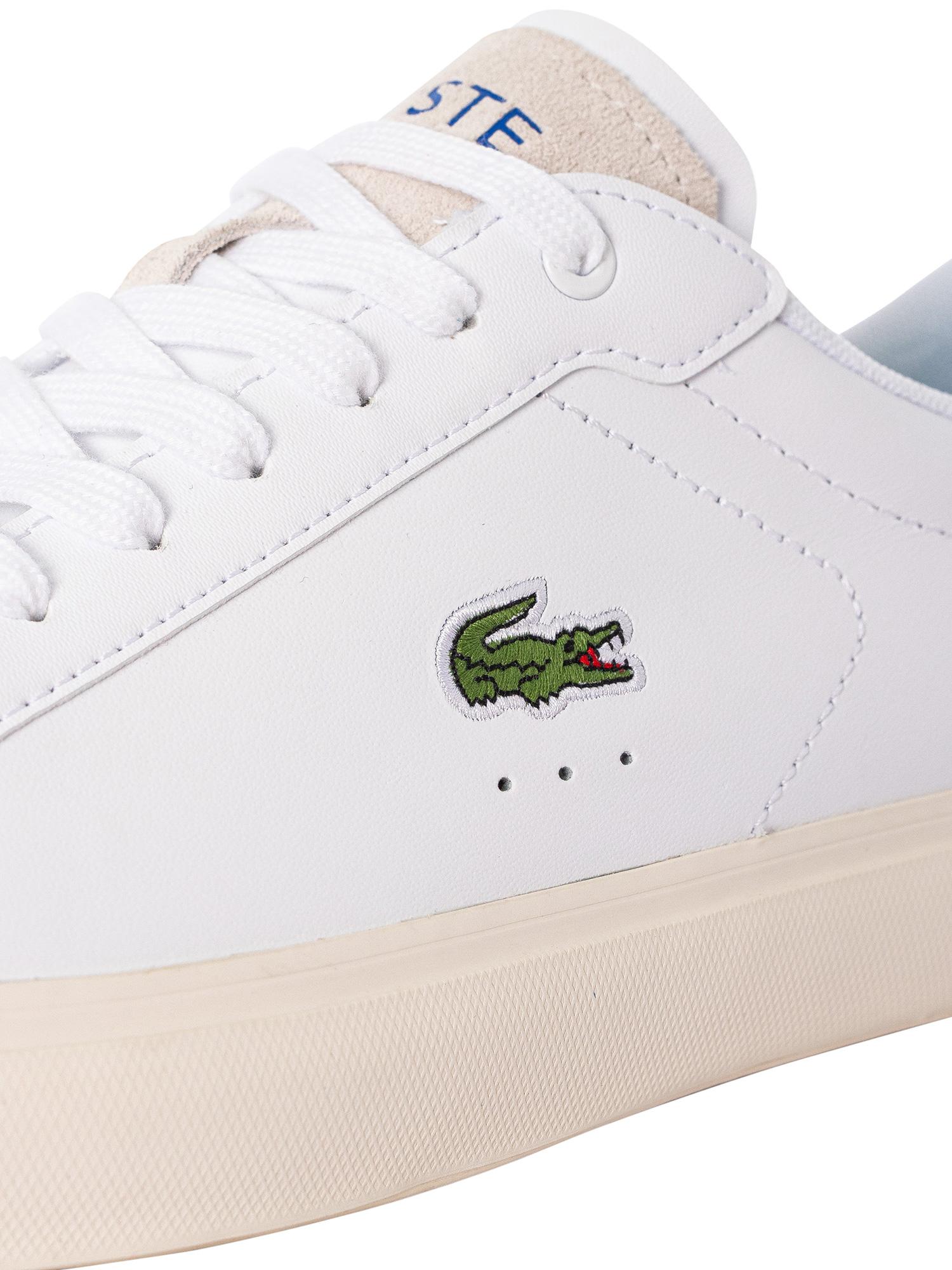 Lacoste Powercourt 123 2 Sma Trainers in White for Men | Lyst