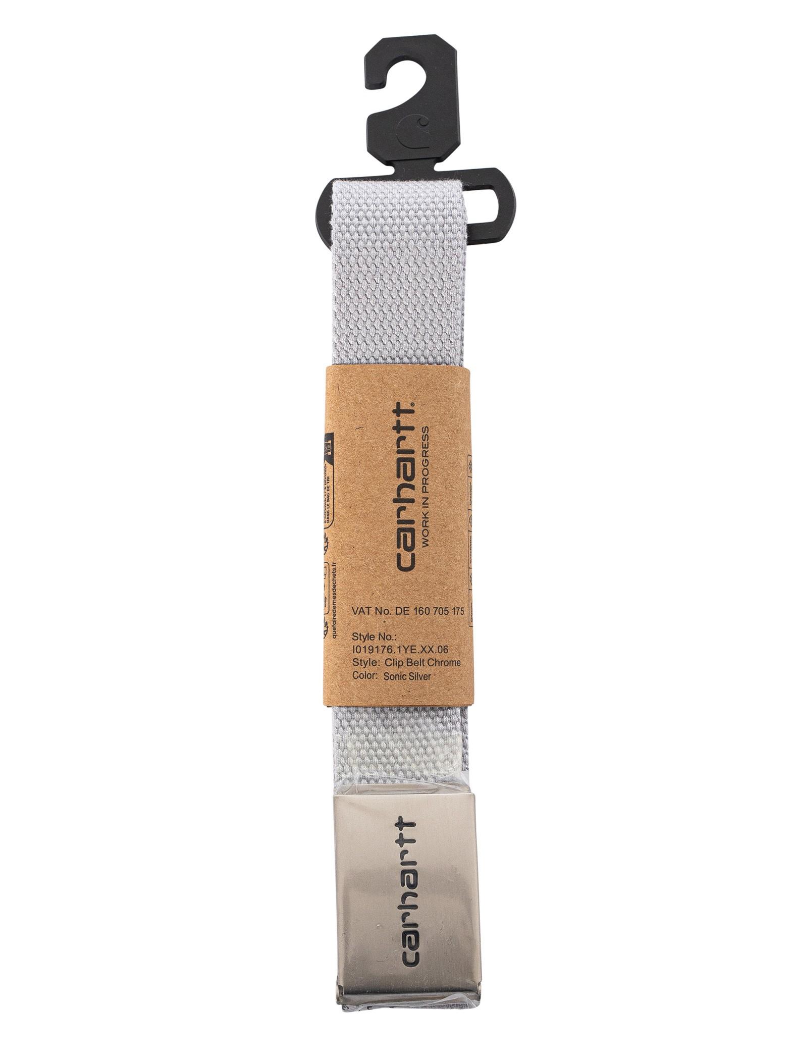 Carhartt Clip Chrome Belt in Gray for Men | Lyst