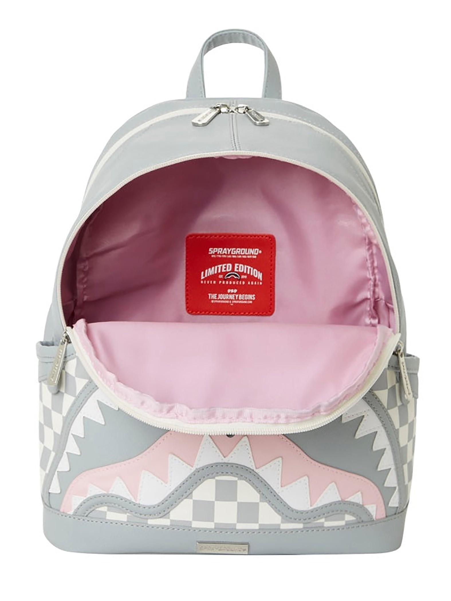 SPRAYGROUND BACKPACK ROSE HENNEY Unisex Grey