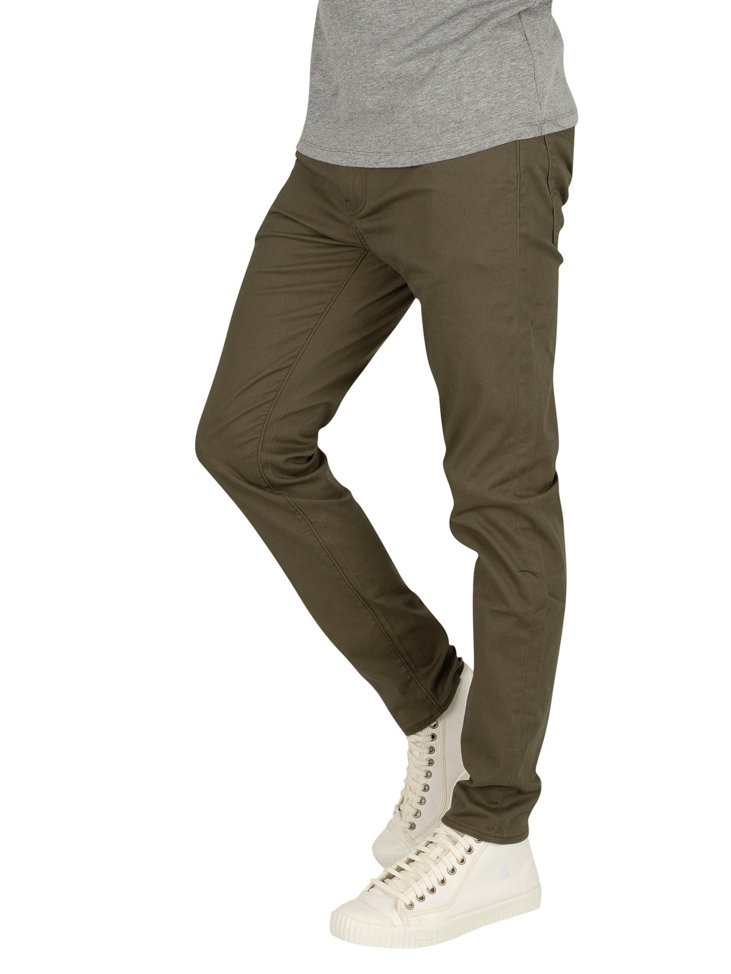 Levi's 512 Slim Taper Jeans in Green for Men