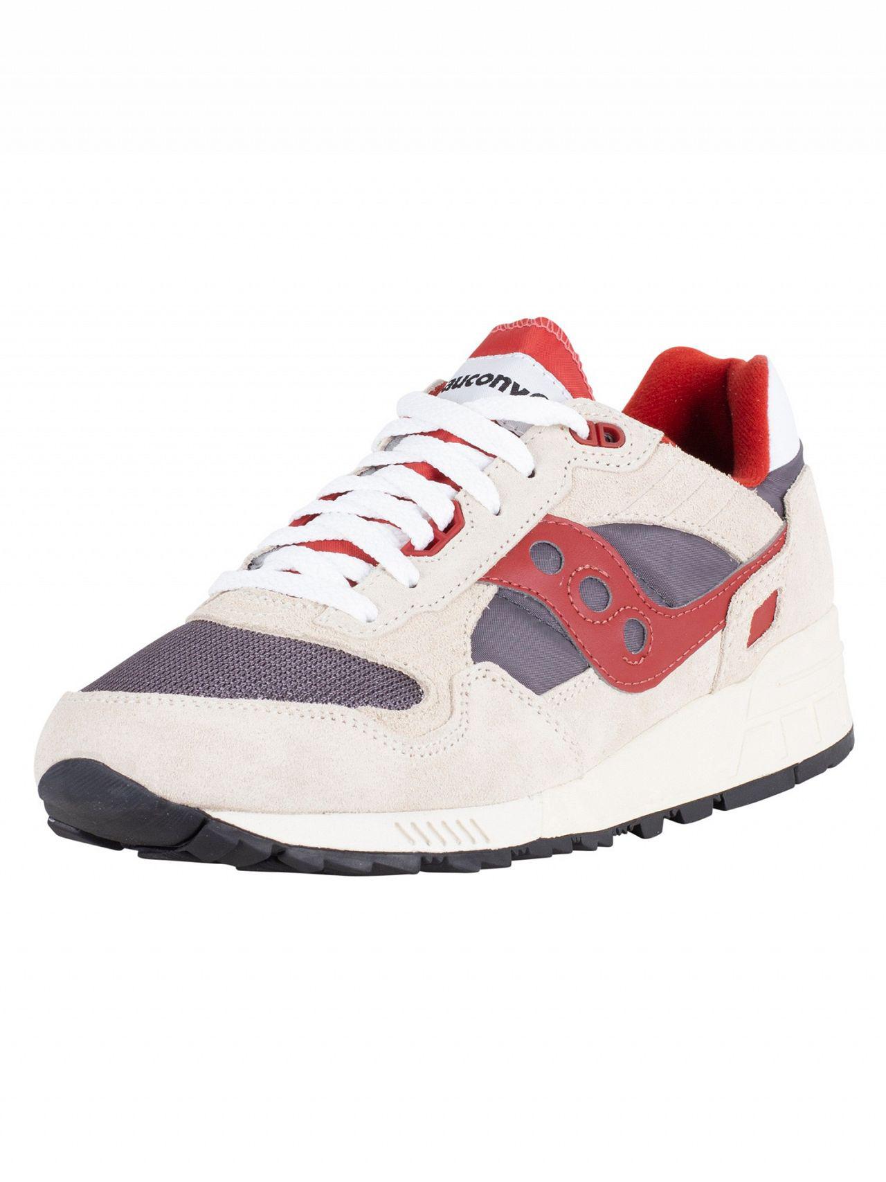 saucony shadow 5000 vintage trainer in off white