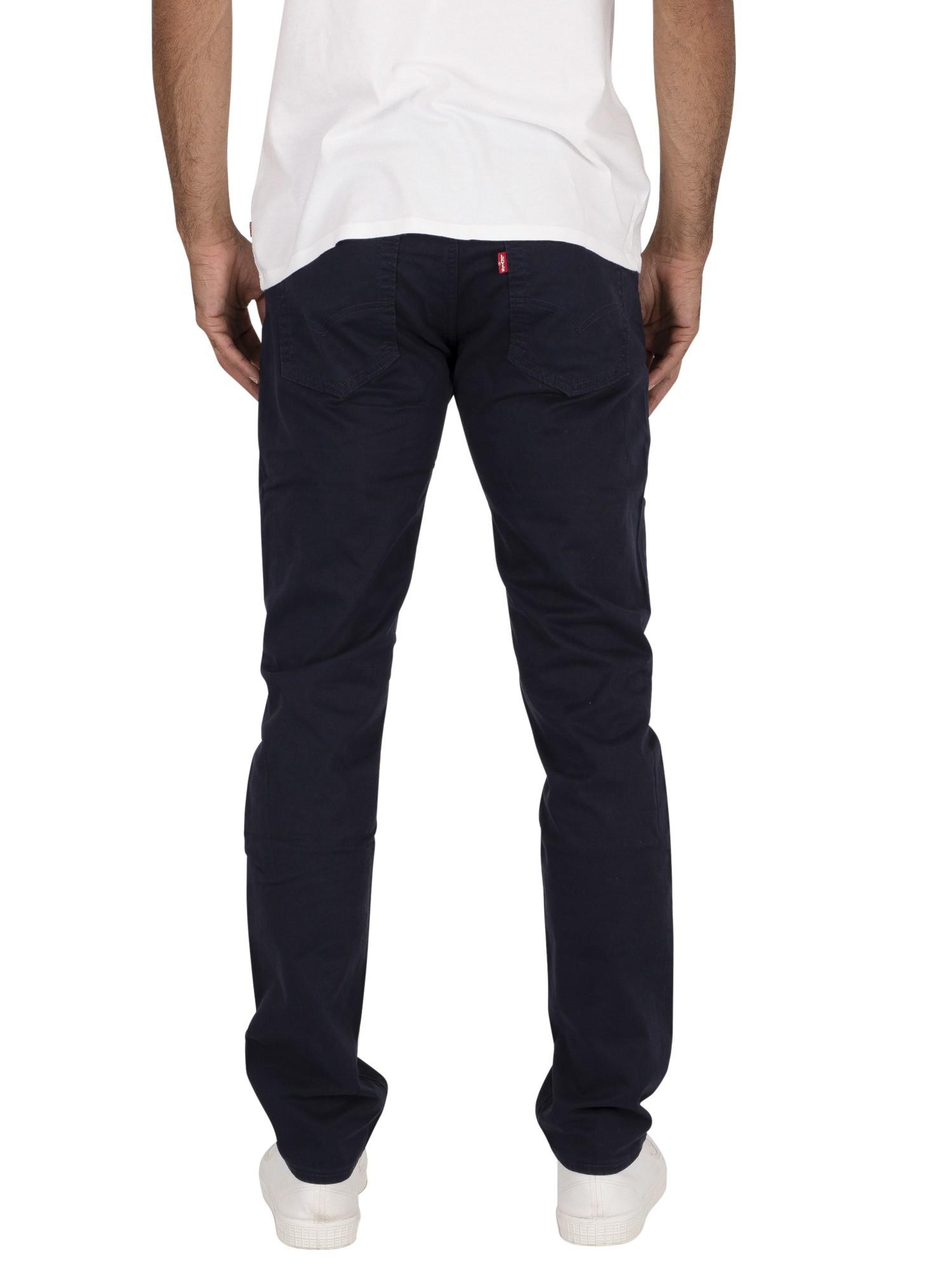 Levi's 511 Slim Chinos in Blue for Men | Lyst UK