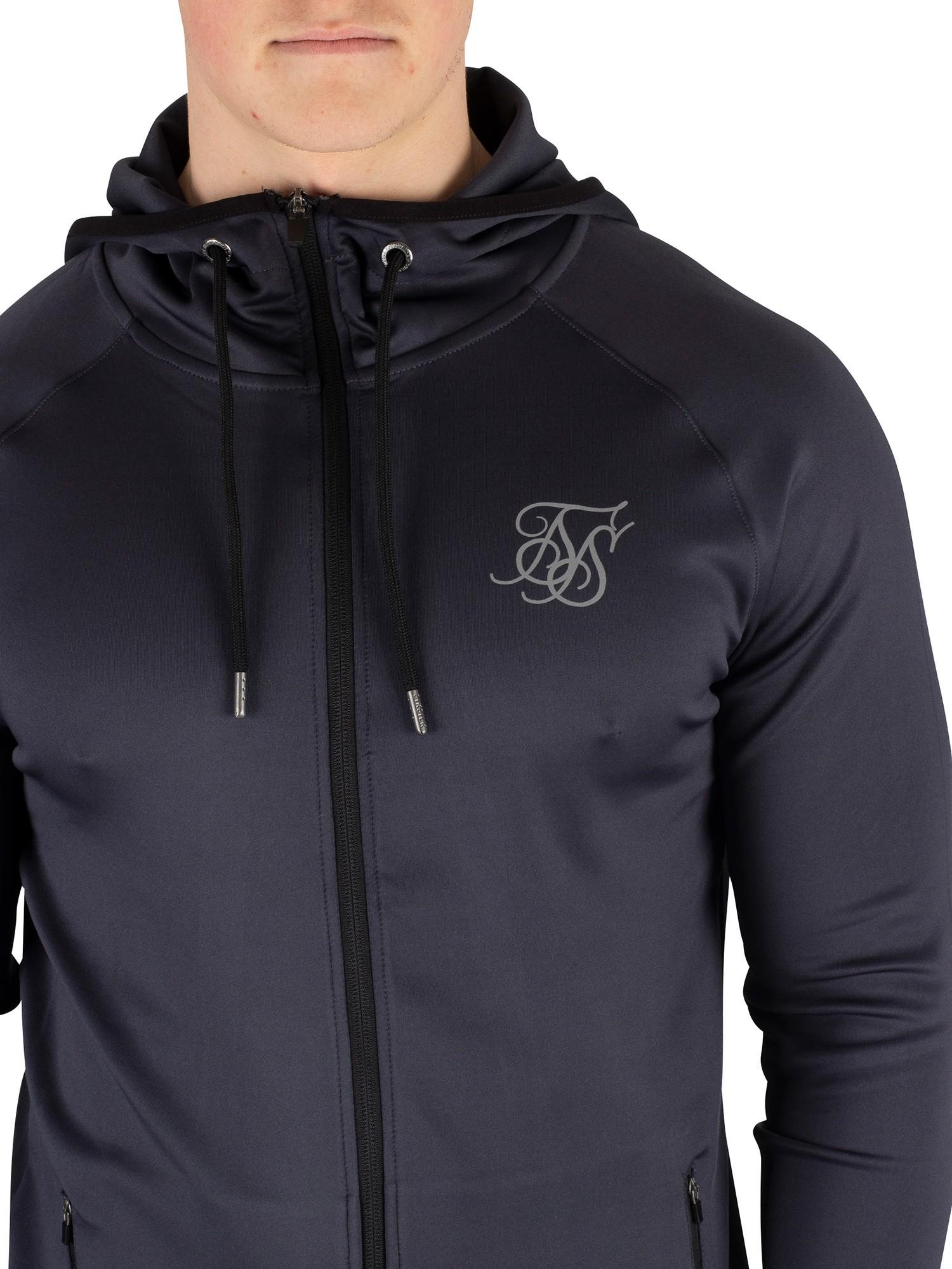 sik silk zip hoodie