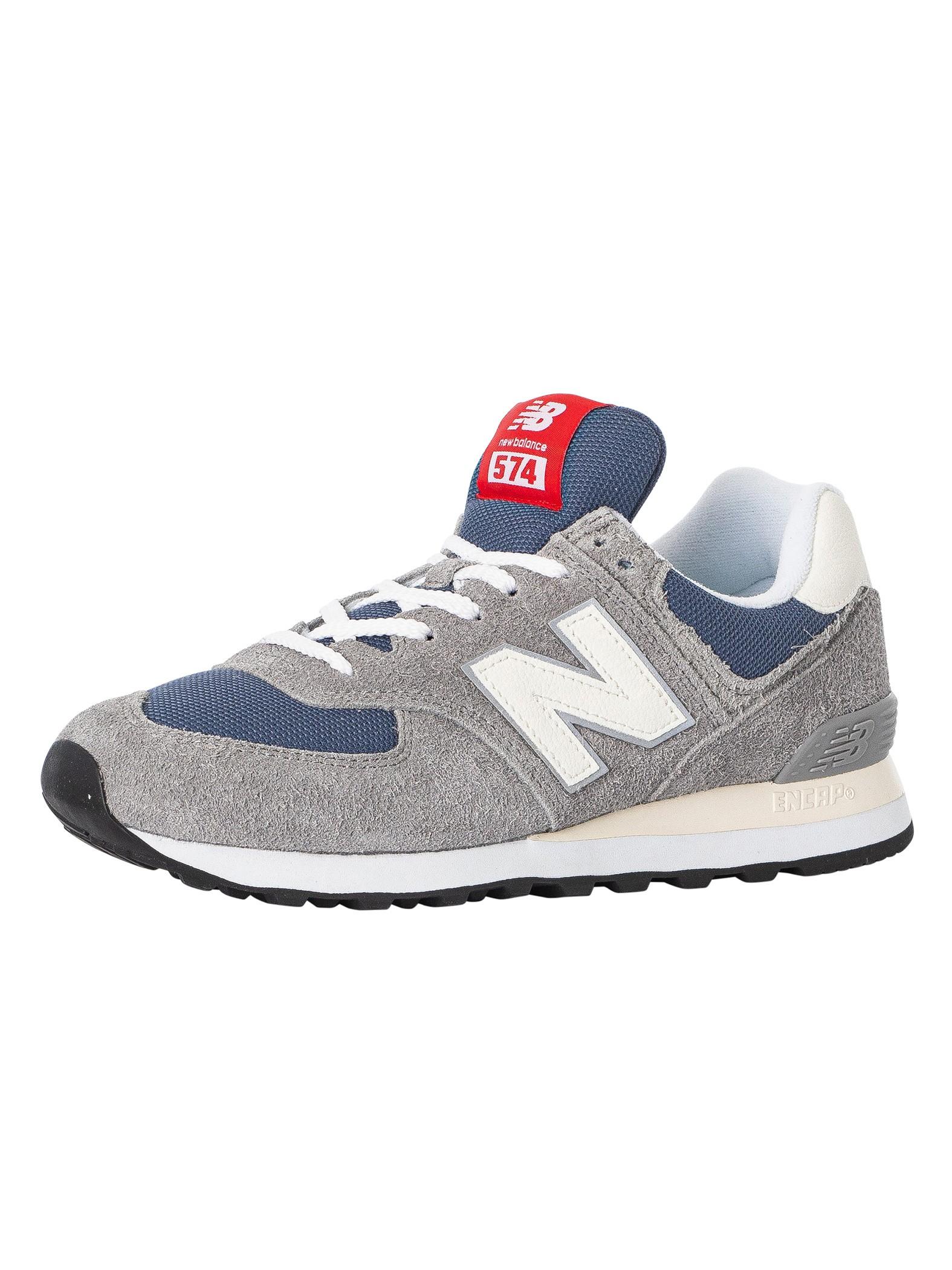 new balance 574 suede blue