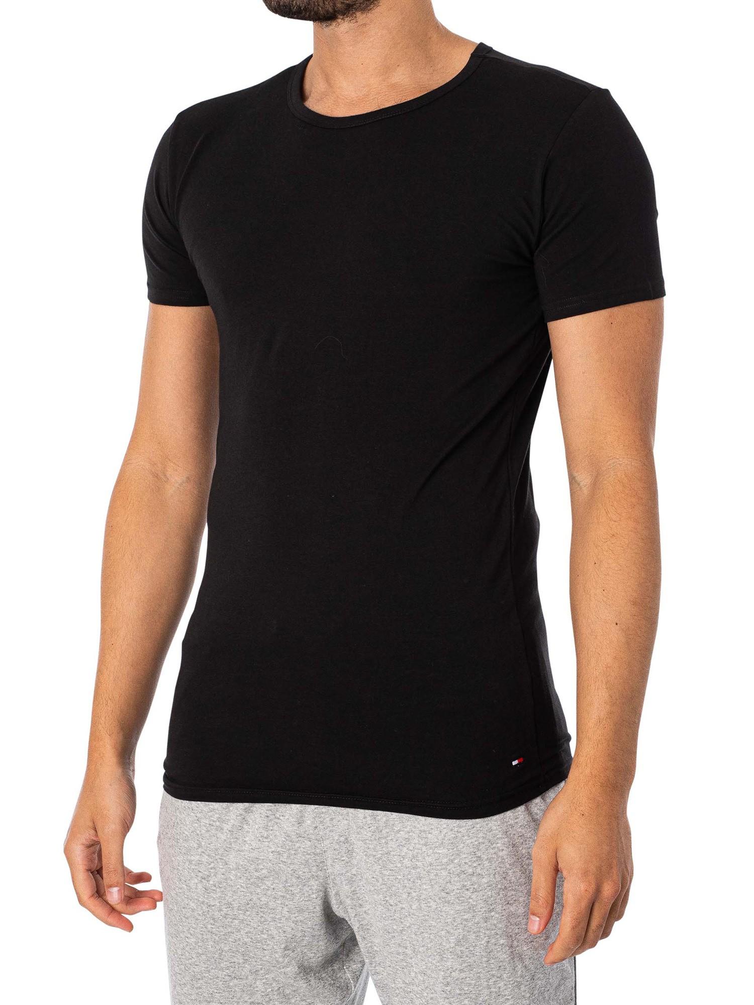 Tommy Hilfiger 3 Pack Lounge Premium Essentials T-shirts in Black for Men |  Lyst