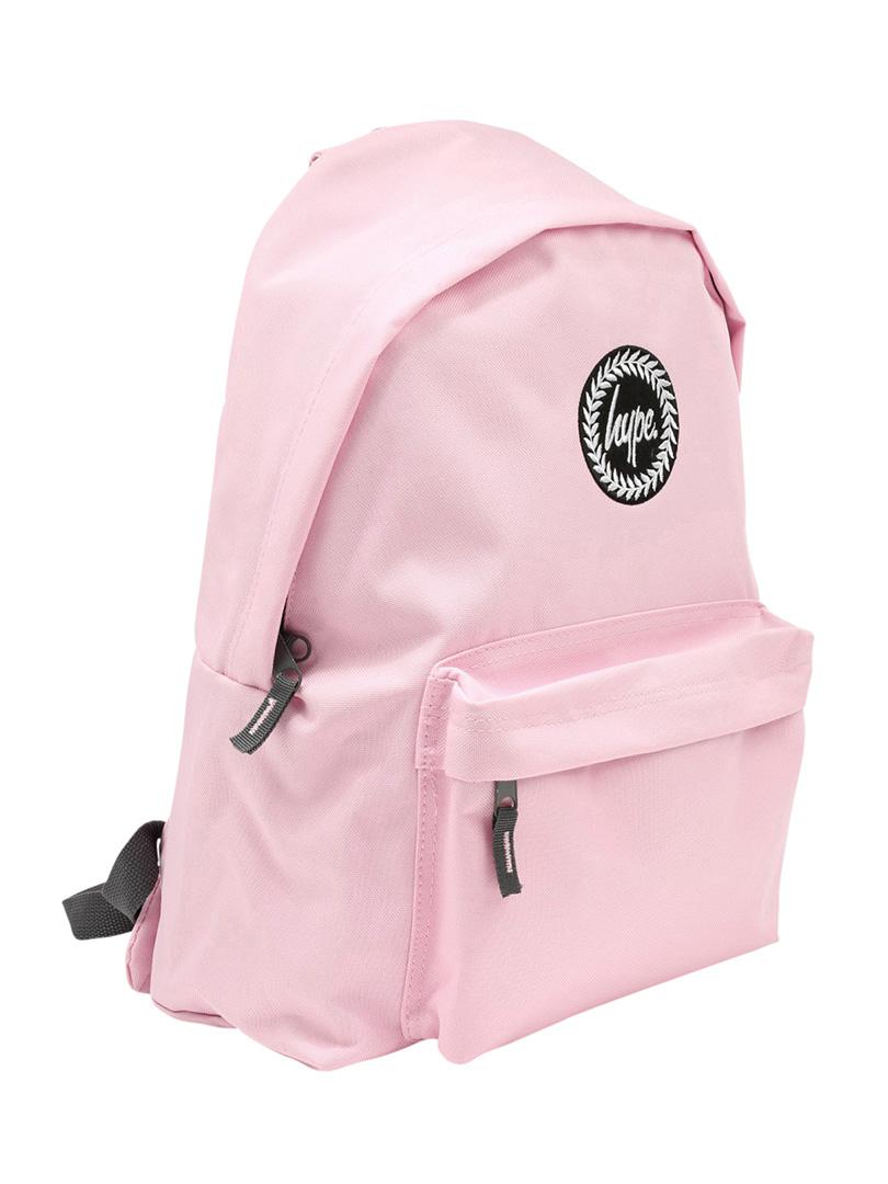 baby pink hype backpack