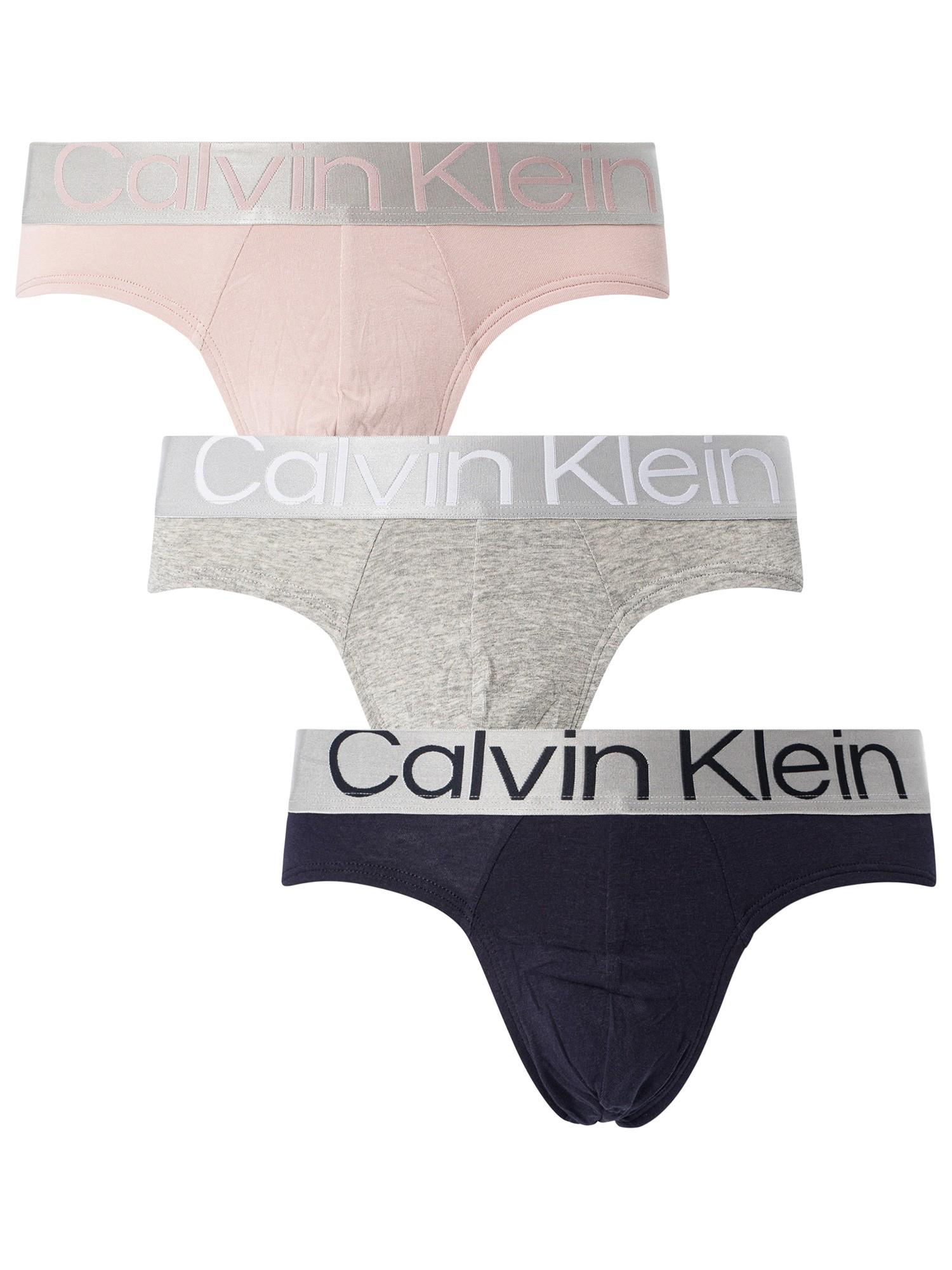 Calvin Klein Reconsidered Steel Micro Hip Brief 3-Pack Black NB3073-902 -  Free Shipping at LASC
