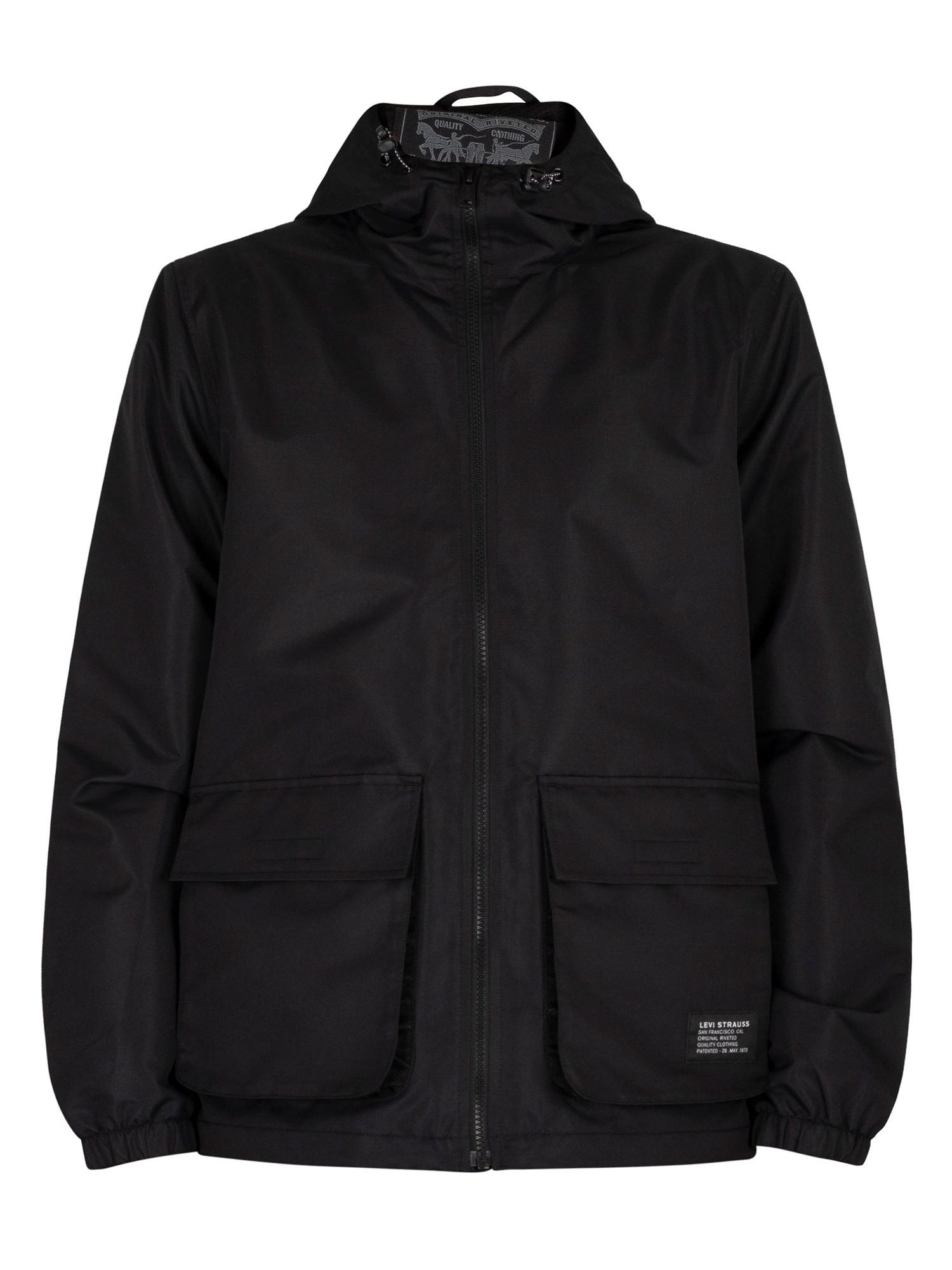 Levi's Tactical Windbreaker Jacket in Black for Men | Lyst