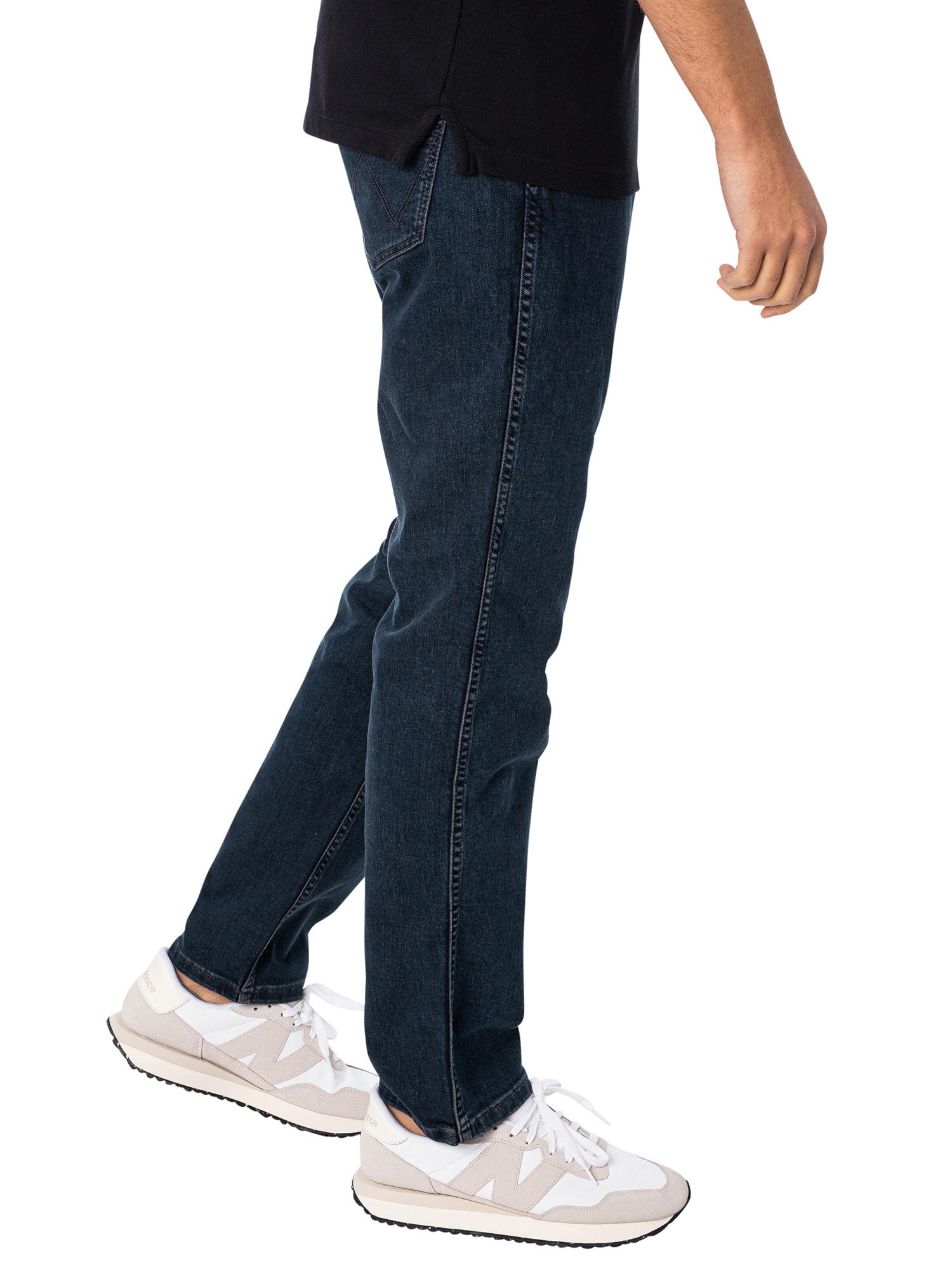 Wrangler Greensboro 803 Regular Straight Jeans in Blue for Men | Lyst