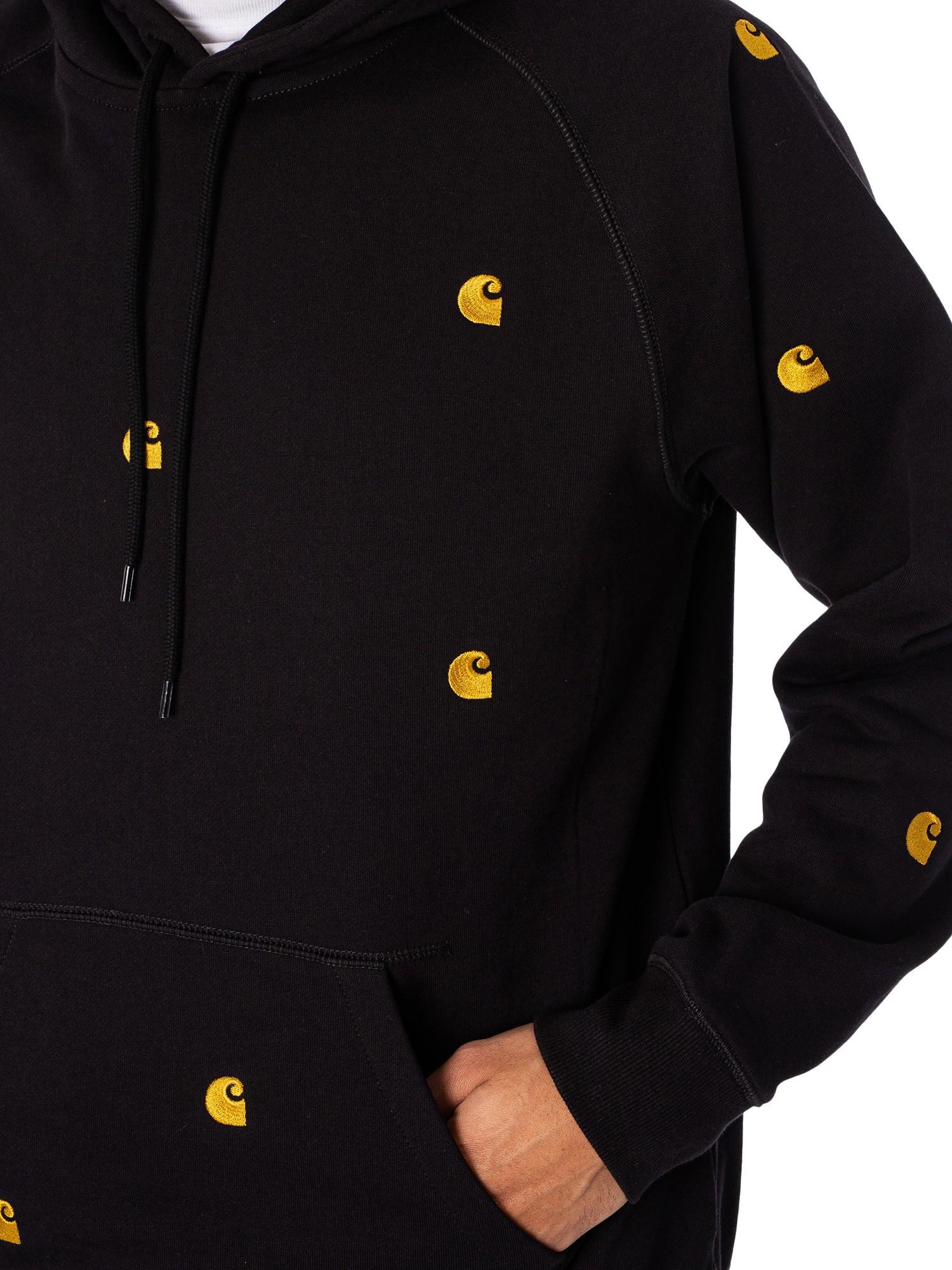 Carhartt WIP Seek Pullover Hoodie in Black for Men | Lyst