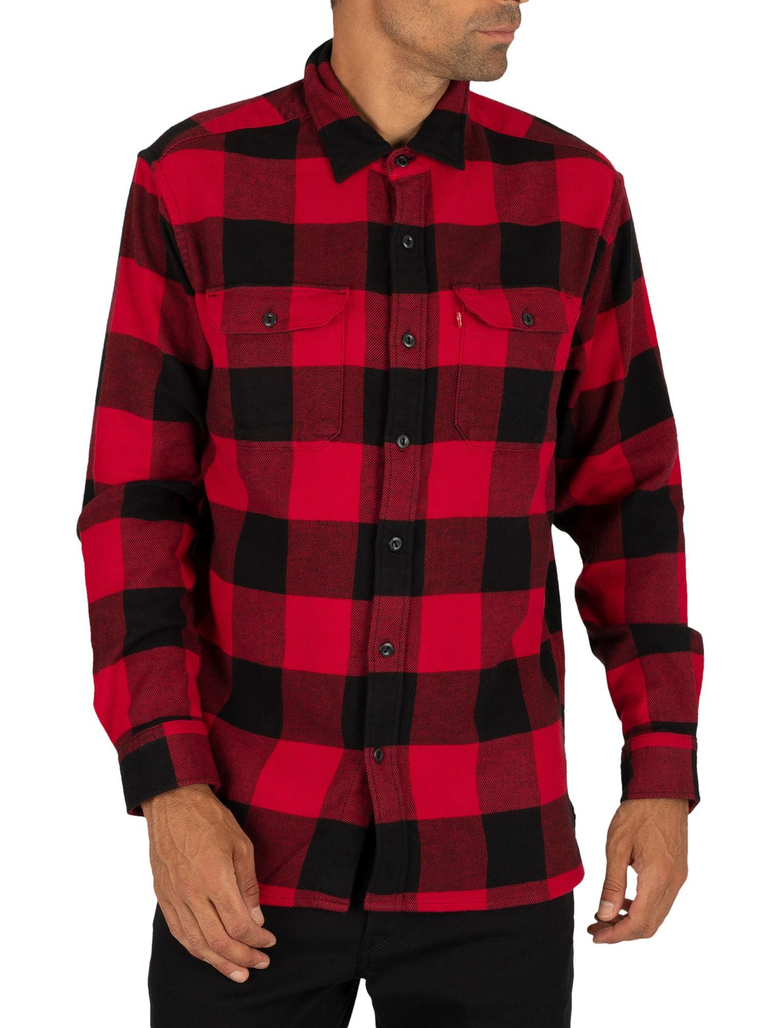 Jackson Worker Shirt in Red for Men 