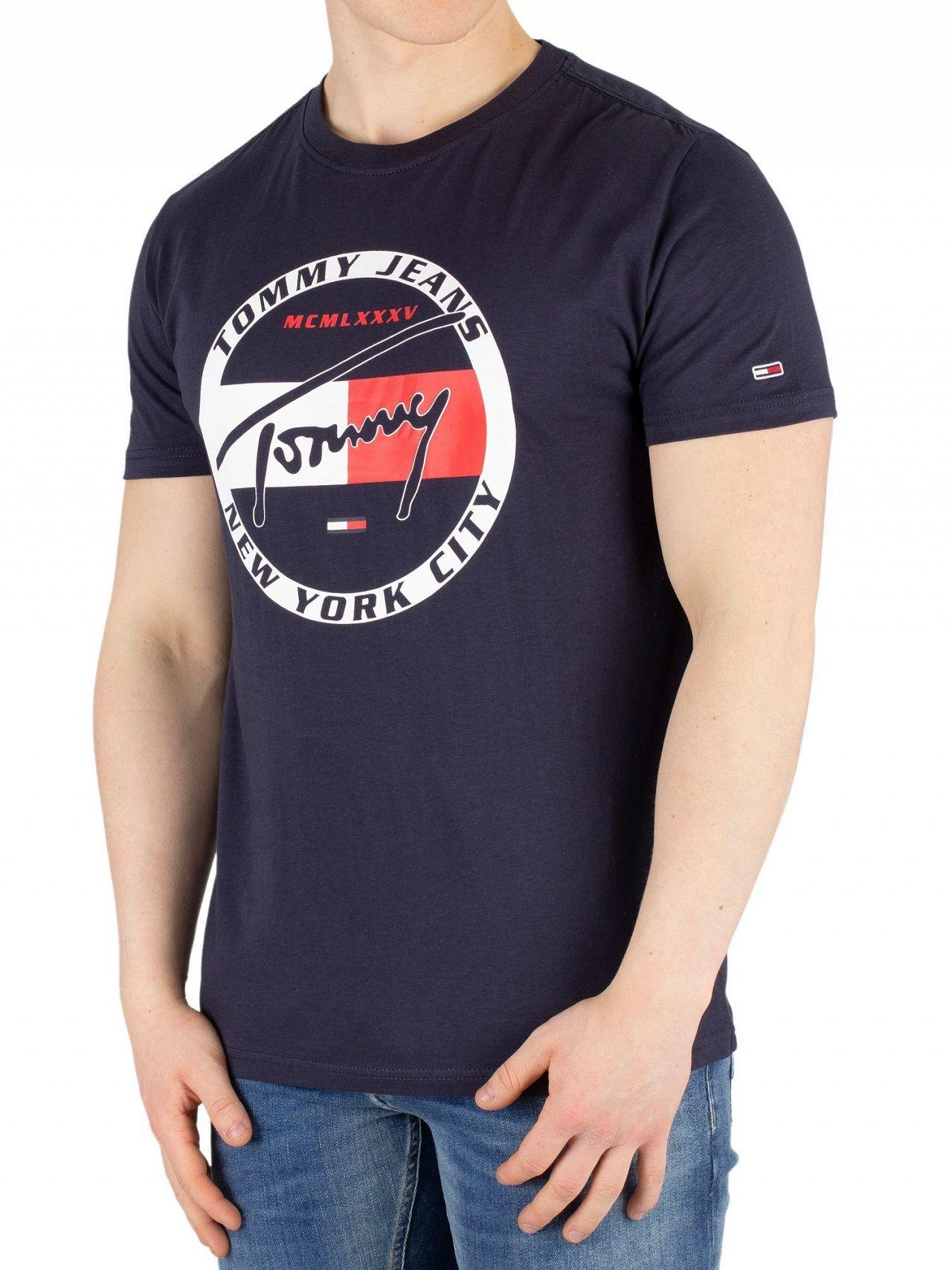 tommy circle tee