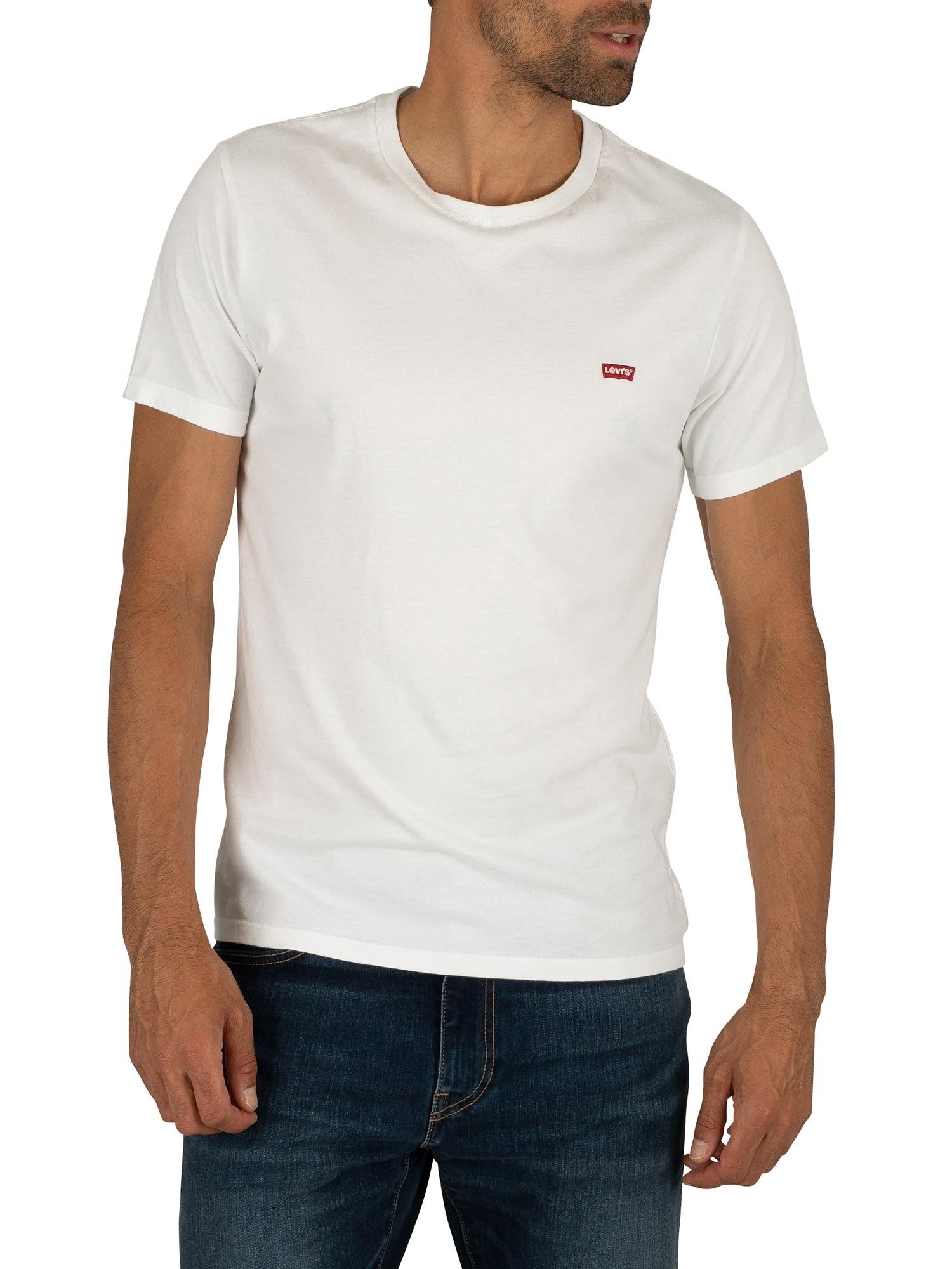 levis original white t shirt