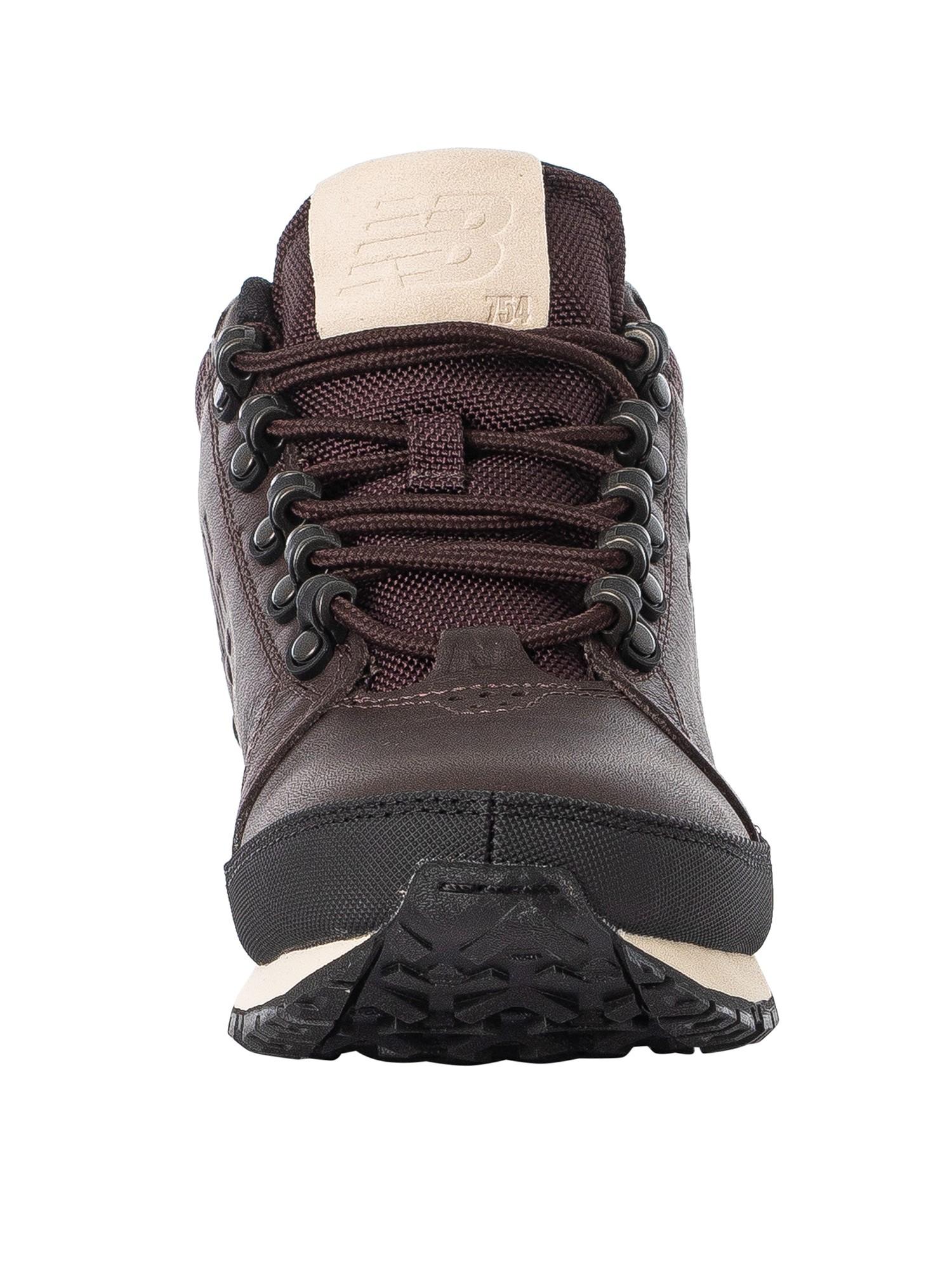 New Balance H754 Leather Boots in Brown for Men | Lyst