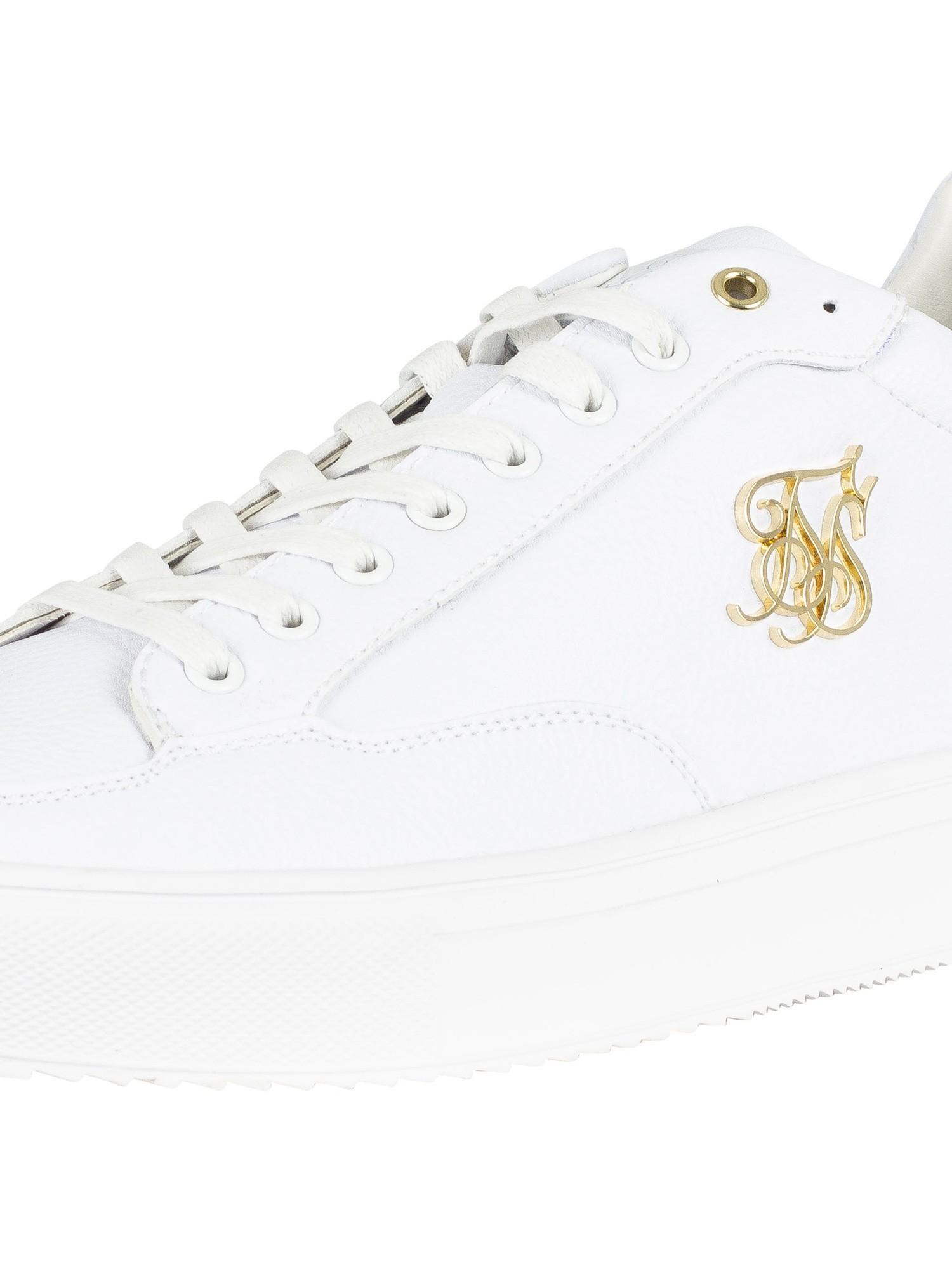 siksilk white trainers