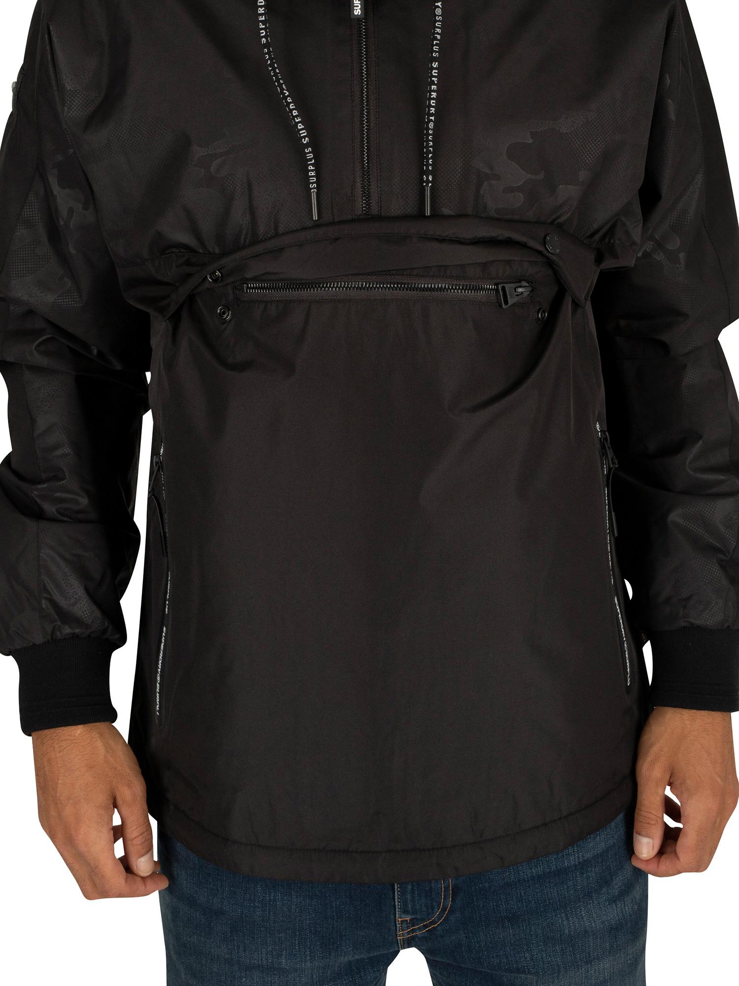 surplus goods pop over hood jacket