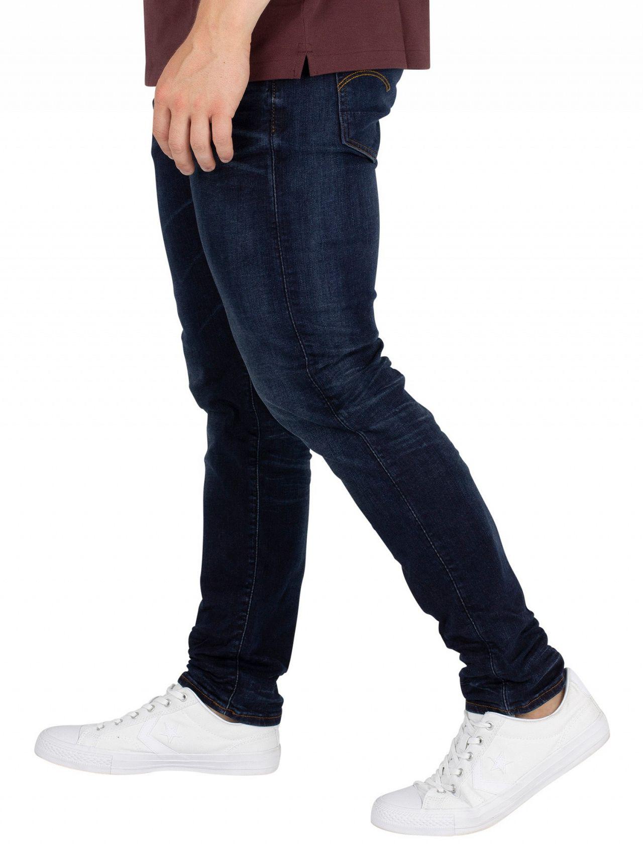G-Star RAW Ultra Dark Aged 3301 Slim Jeans in Blue for Men | Lyst Canada