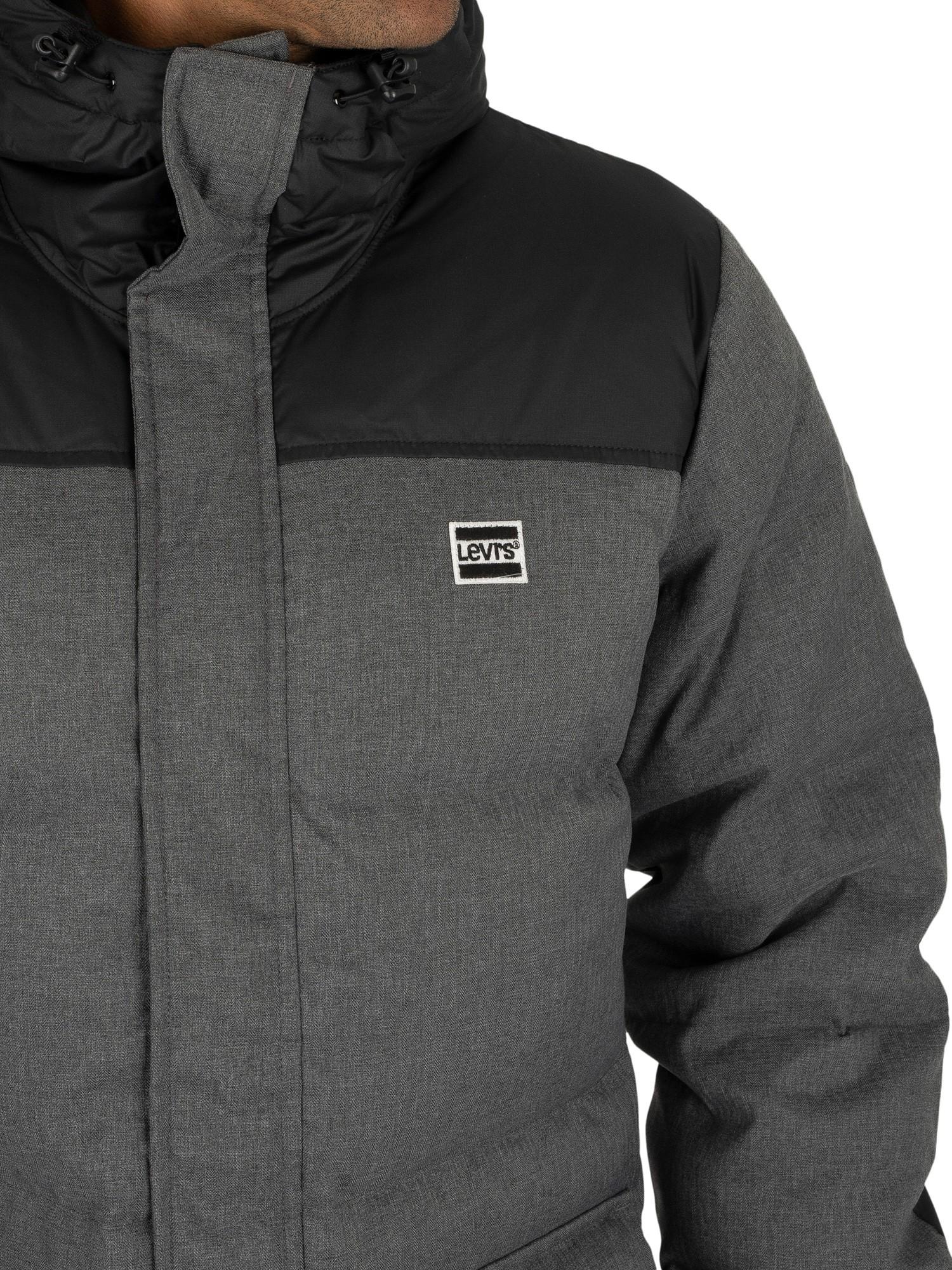 levis down puffer parka