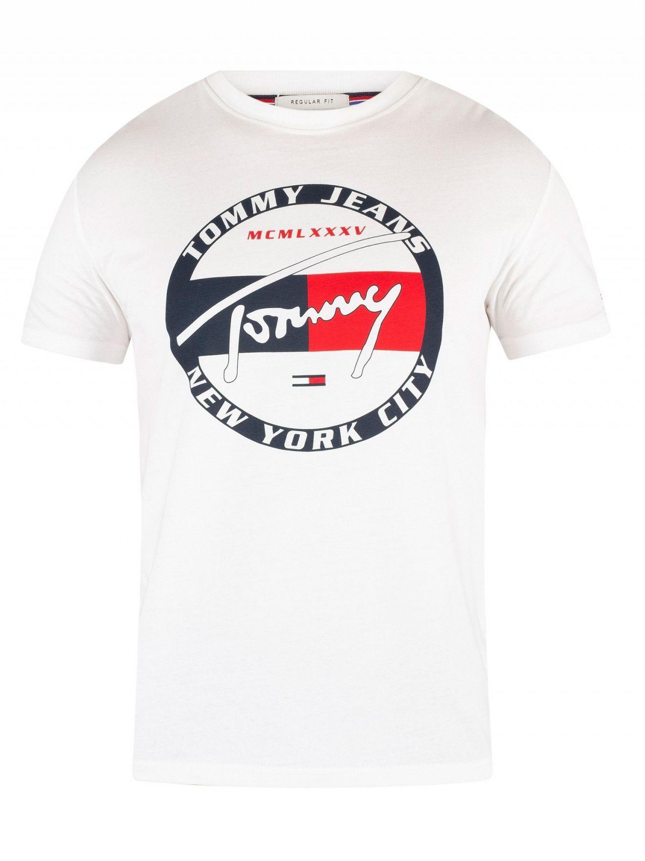 tommy logo tee