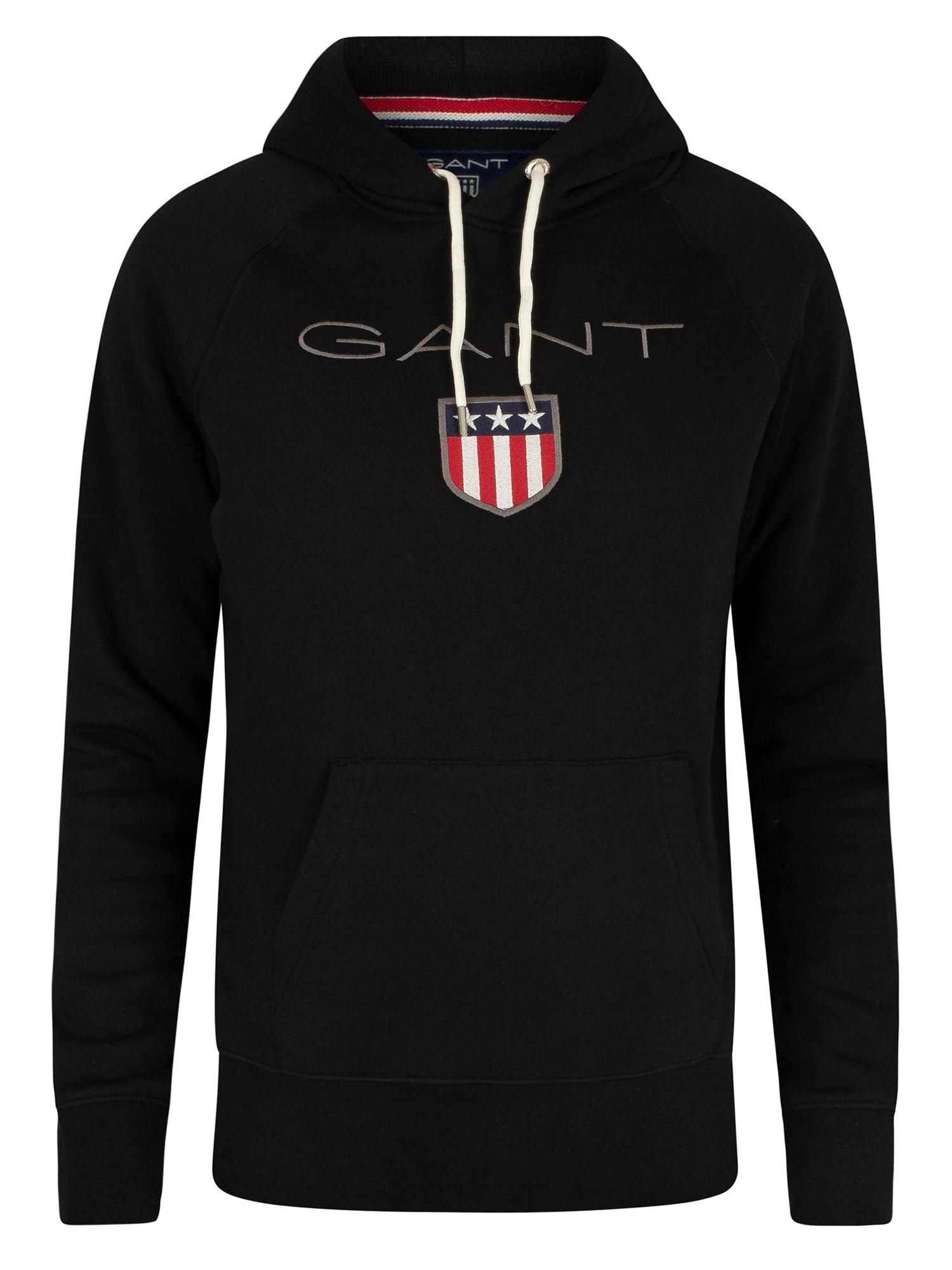 gant fleece hoodie