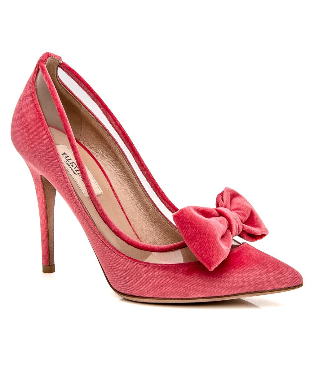 valentino velvet pumps