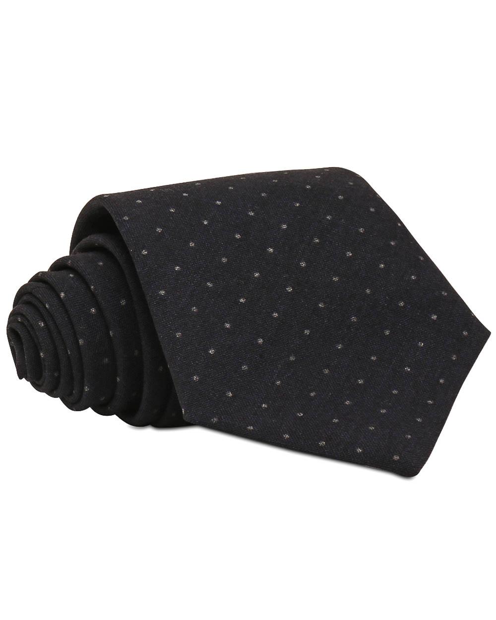 Brunello Cucinelli Men/'s Grey//Blue Knit Tie Made in Italy Wool Silk Blend
