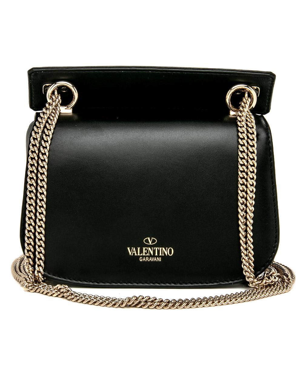 small black valentino purse