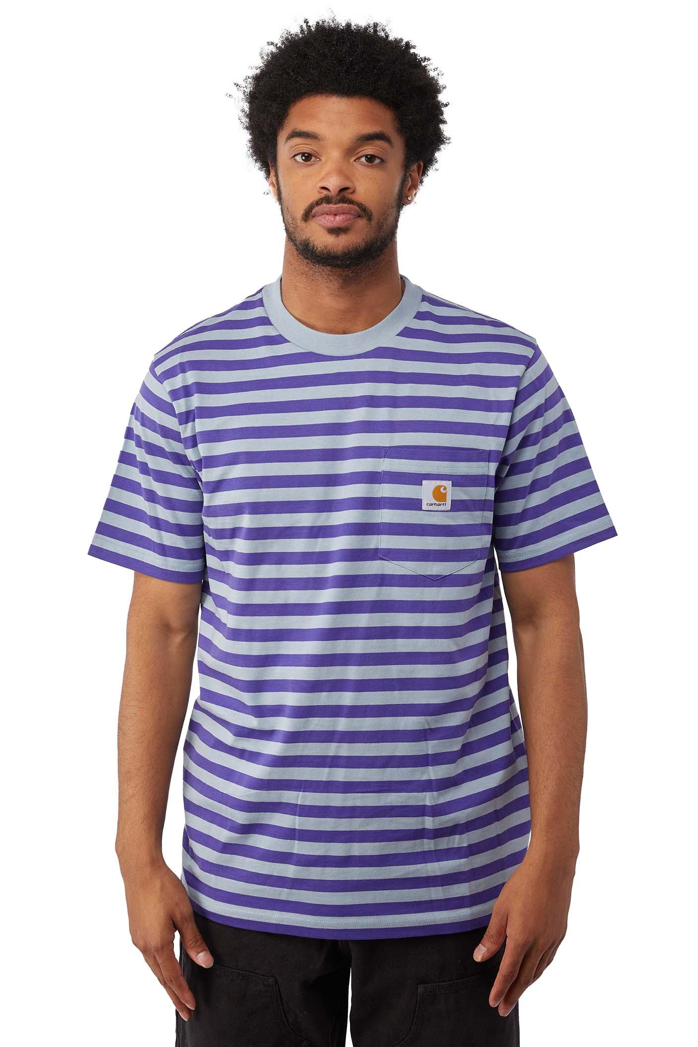 Carhartt WIP Scotty Pocket Tee 'frosted Blue' for Men | Lyst