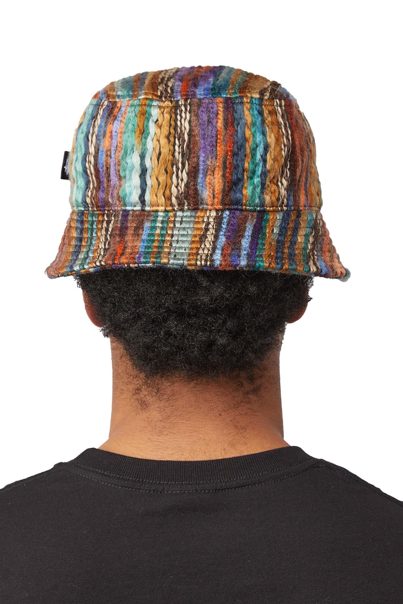 Stussy Mixed Yarn Stock Bucket Hat 'brown' for Men | Lyst