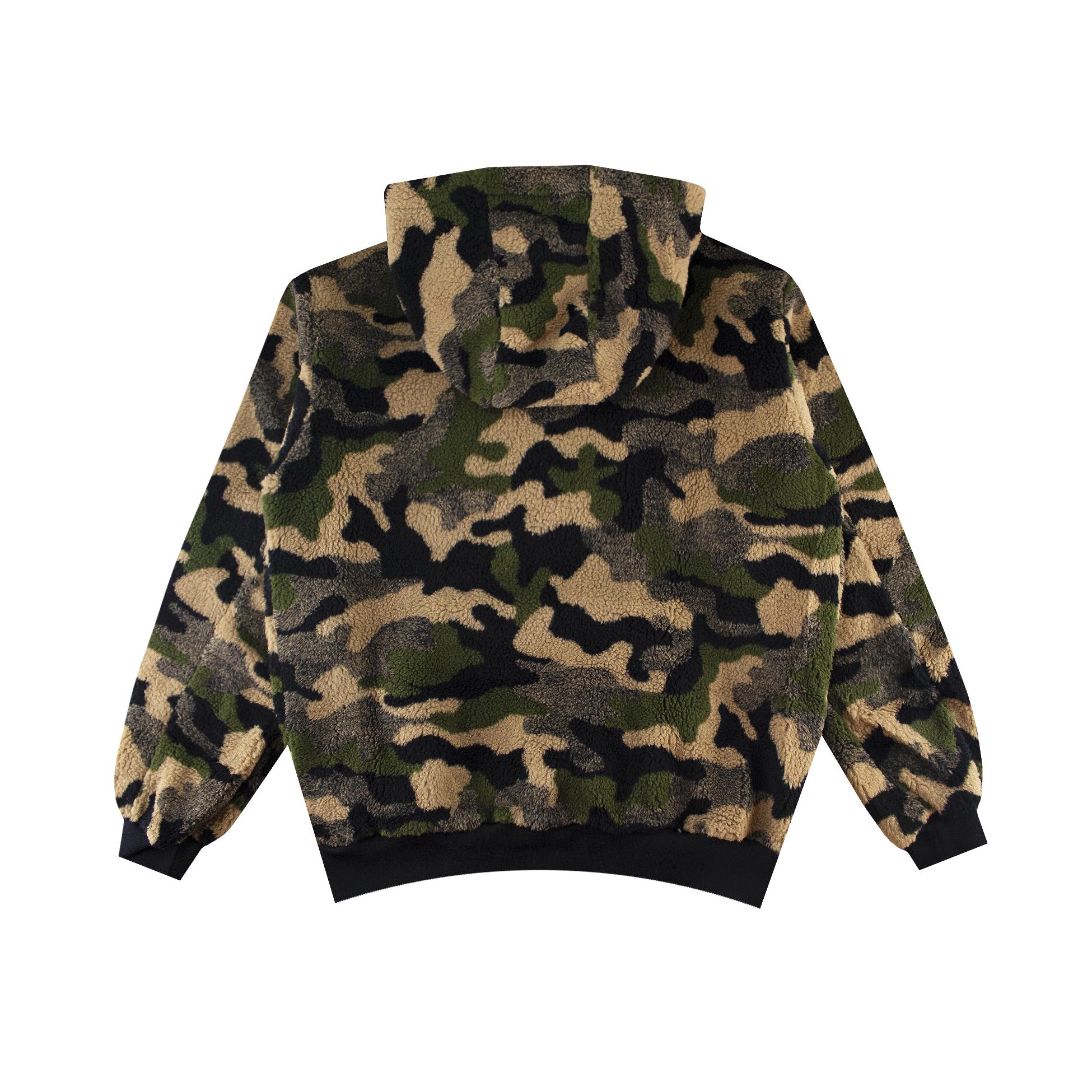 heron preston camo hoodie