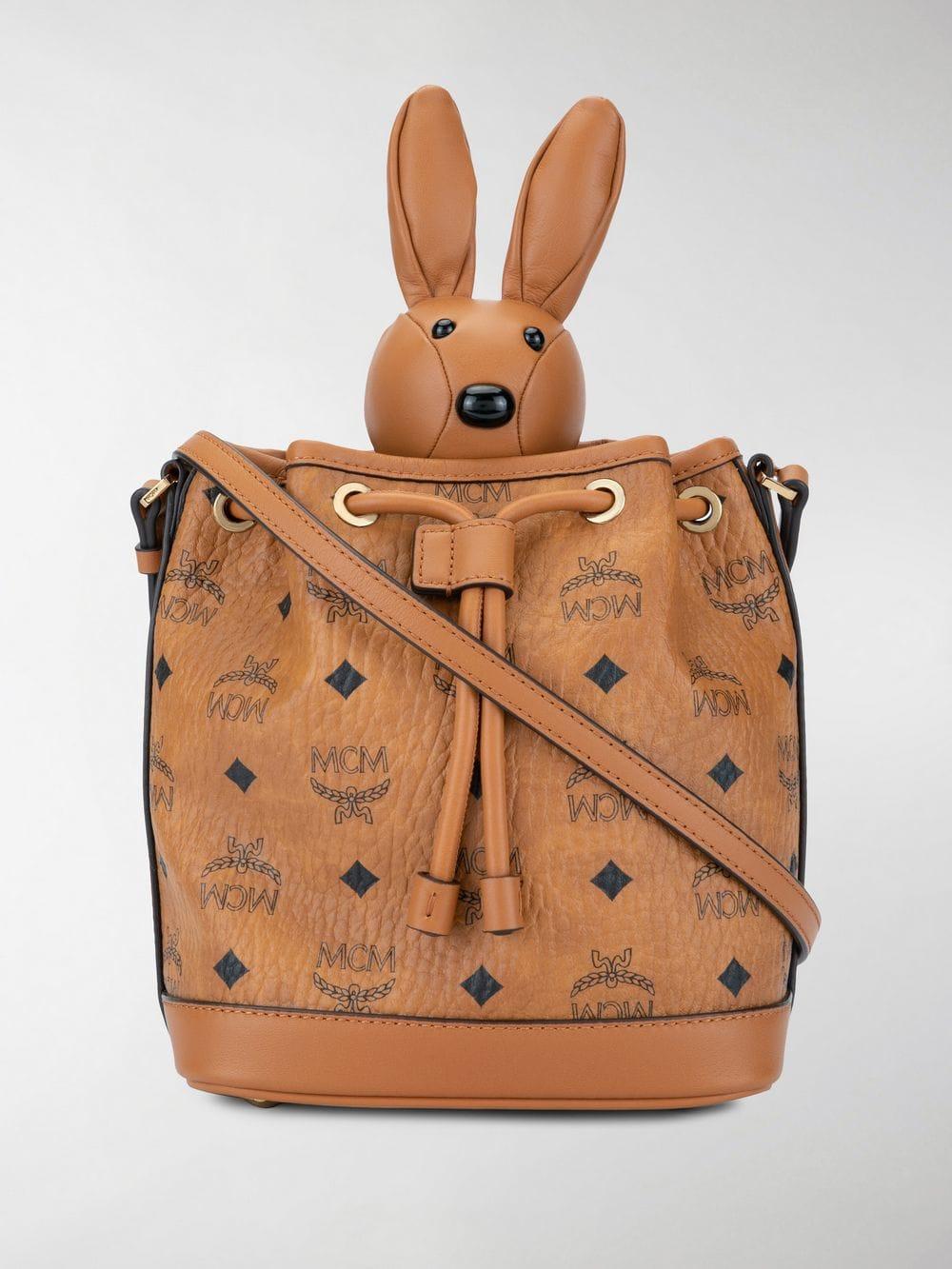 mcm drawstring backpack