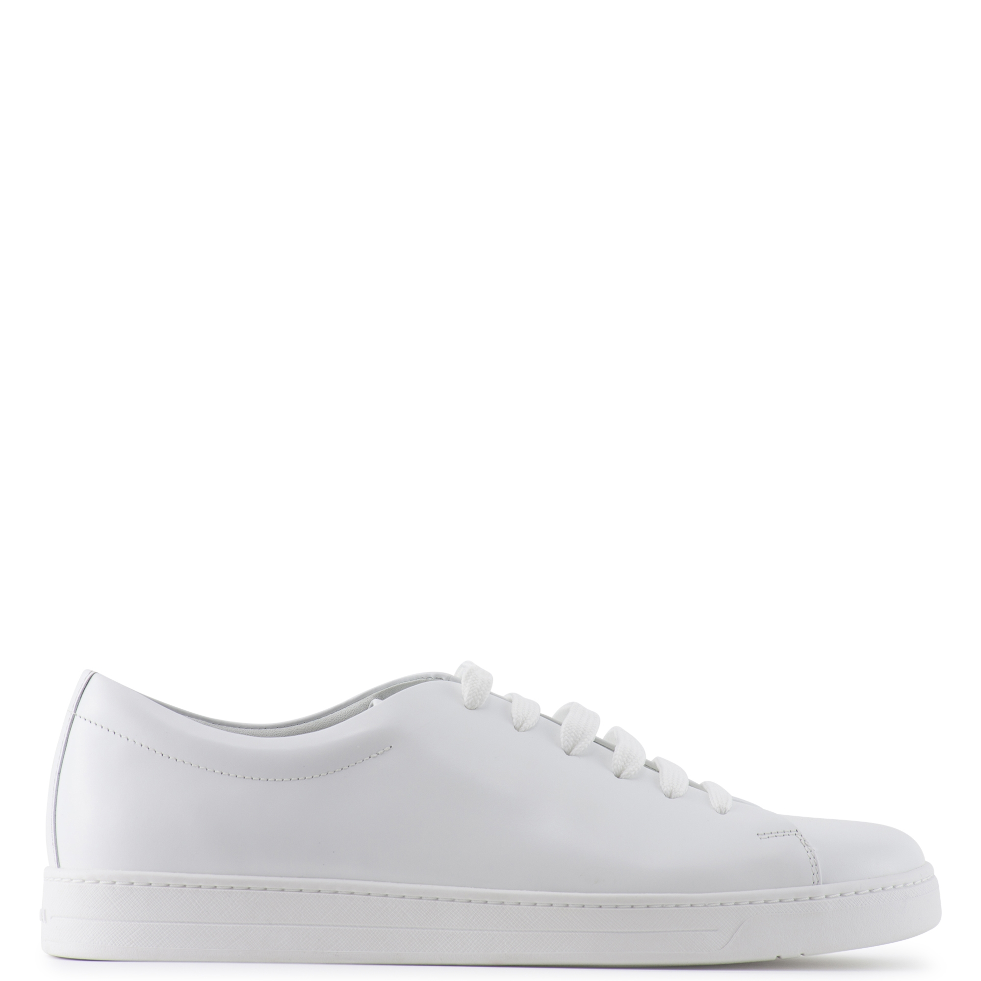 prada platform white sneakers