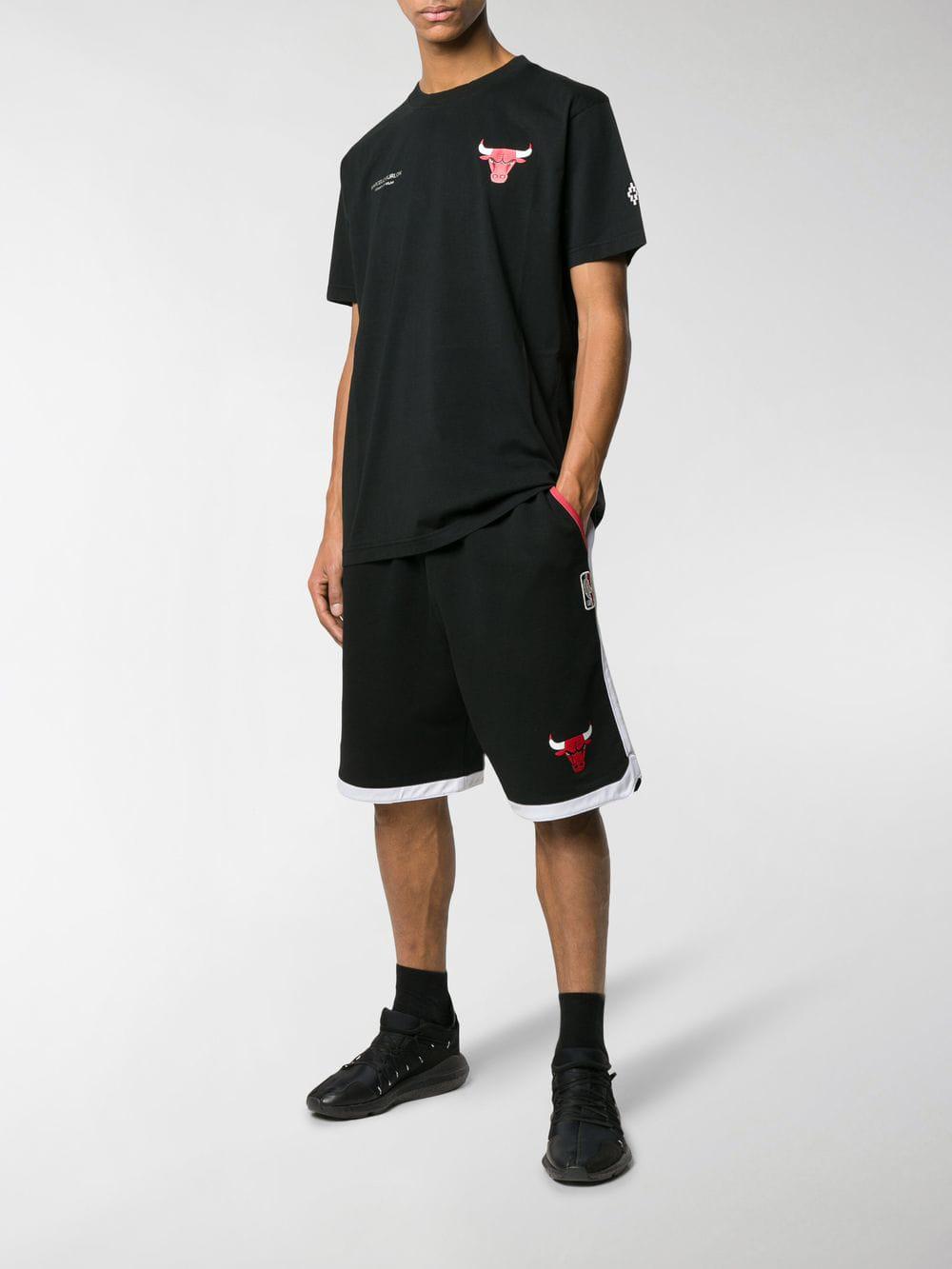 black chicago bulls shorts