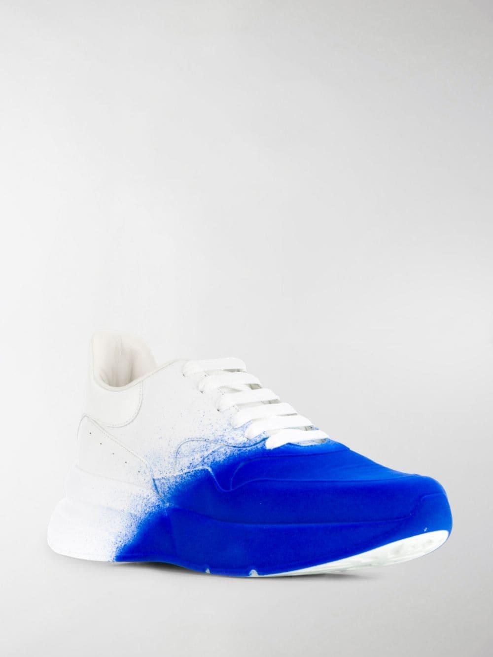 alexander mcqueen blue shoes