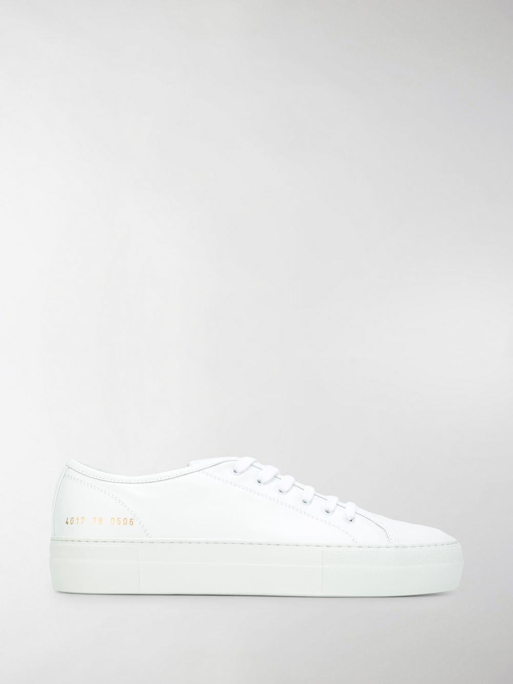 common projects white trainers
