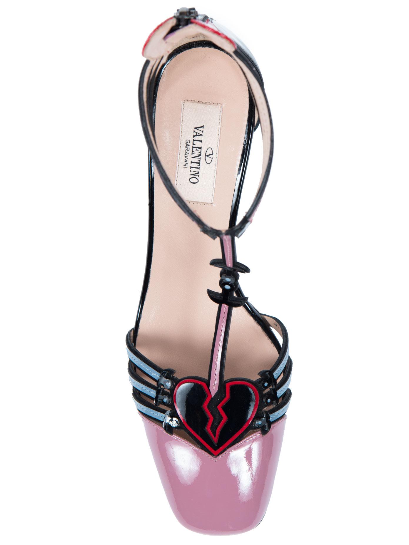 valentino heart shoes