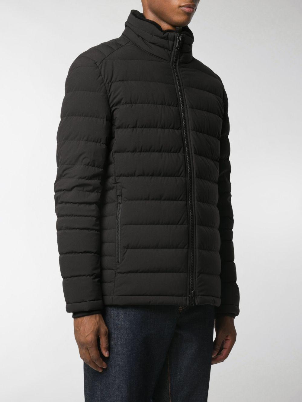 Moose Knuckles Quilted Puffer Jacket in Black for Men - Lyst