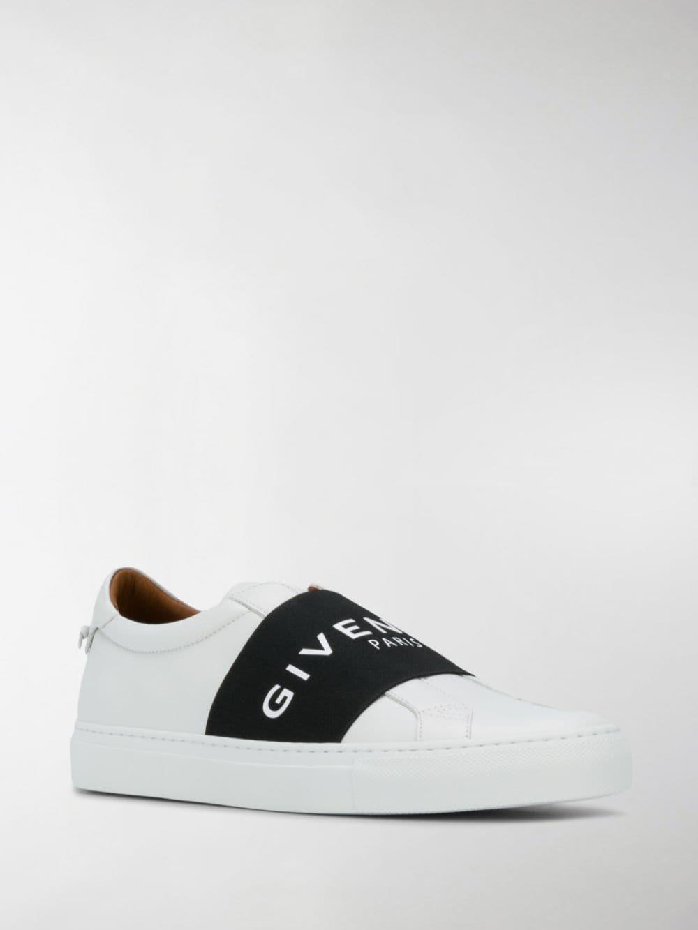 Givenchy Leather Logo-print Sneakers in 