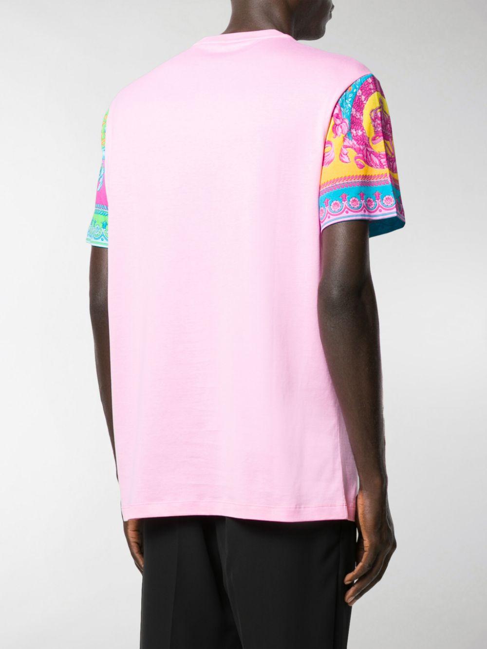 versace t shirt pink
