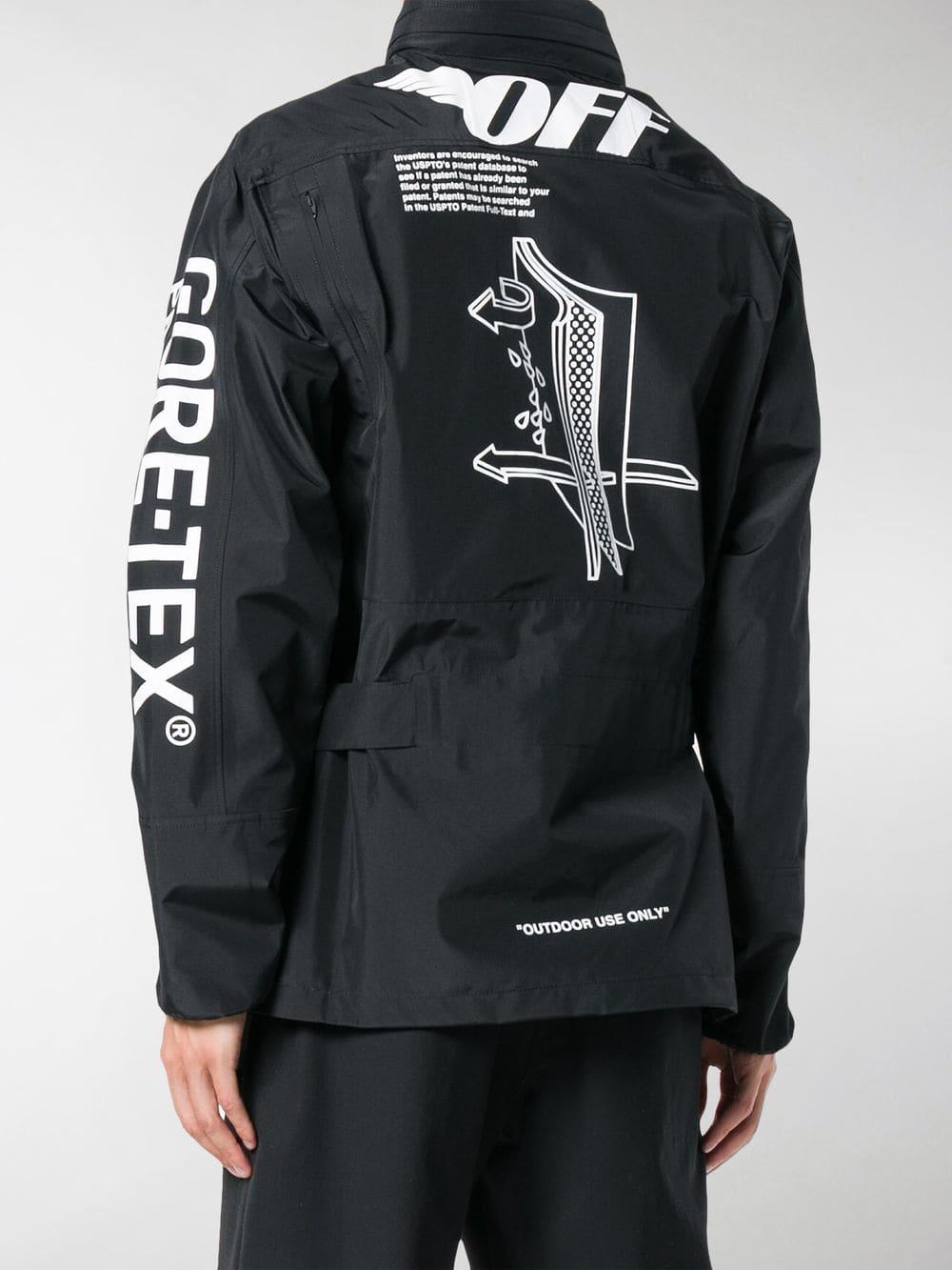 off white jacket windbreaker