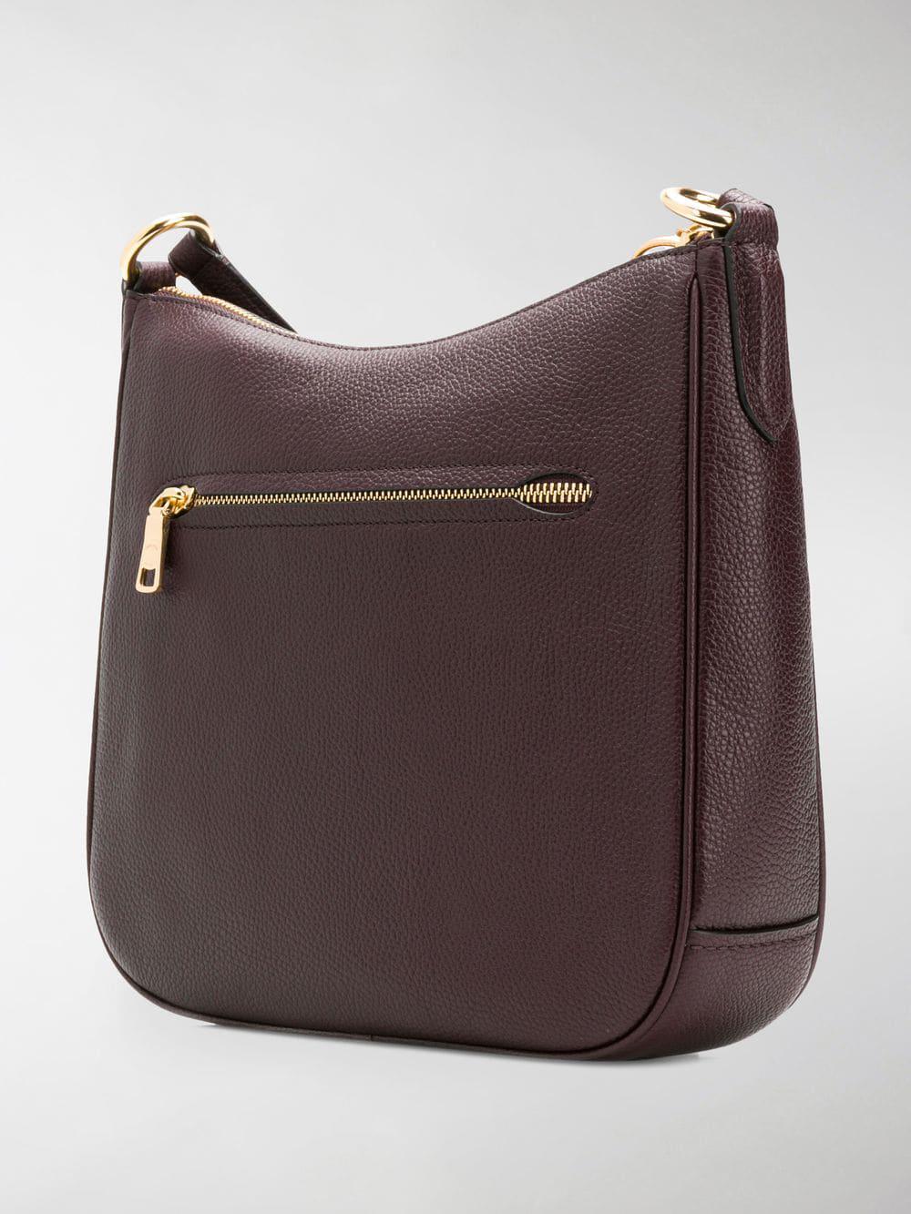 COACH Leather Chaise Crossbody Bag in Red Lyst