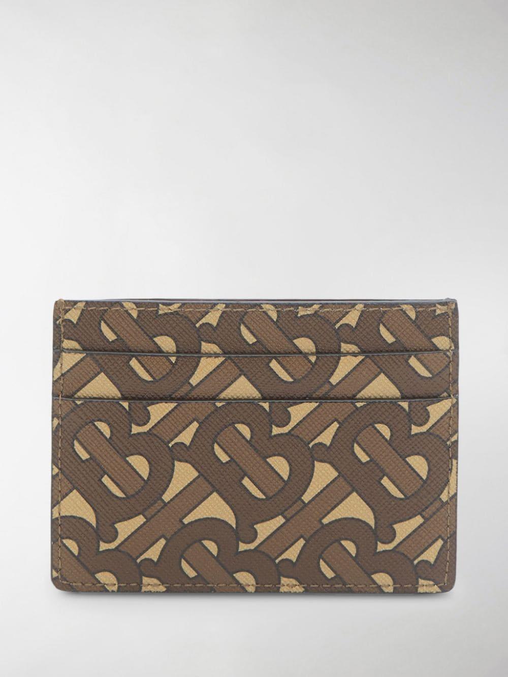 Burberry Leather Sandon Tb Print Card Holder in Bridle Brown (Brown) for  Men - Lyst