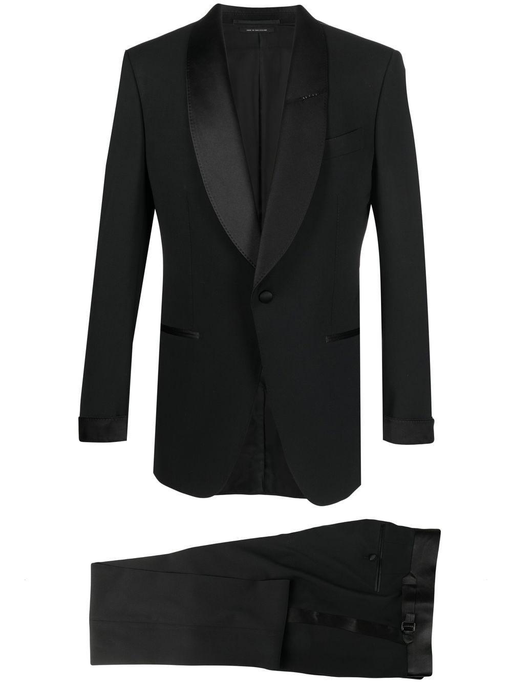 Tom Ford Slim-cut Two-piece Tuxedo Suit in Black for Men | Lyst