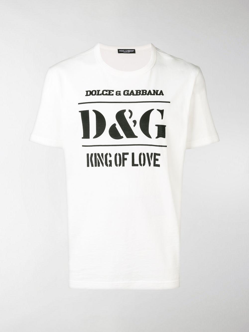 Dolce & Gabbana 'king Of T-shirt in for Men Lyst
