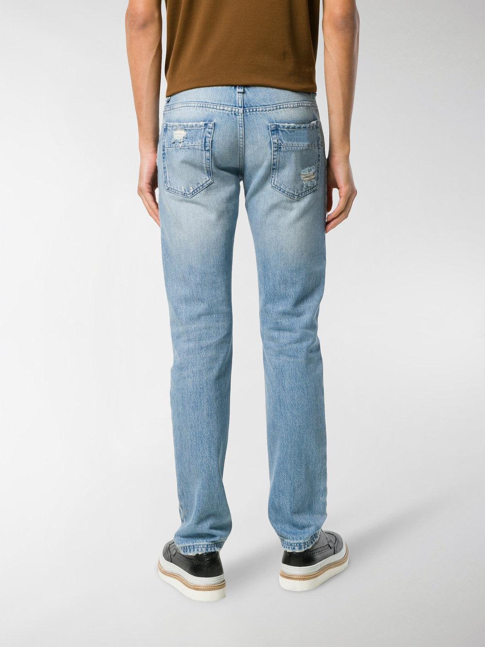 fendi ripped jeans