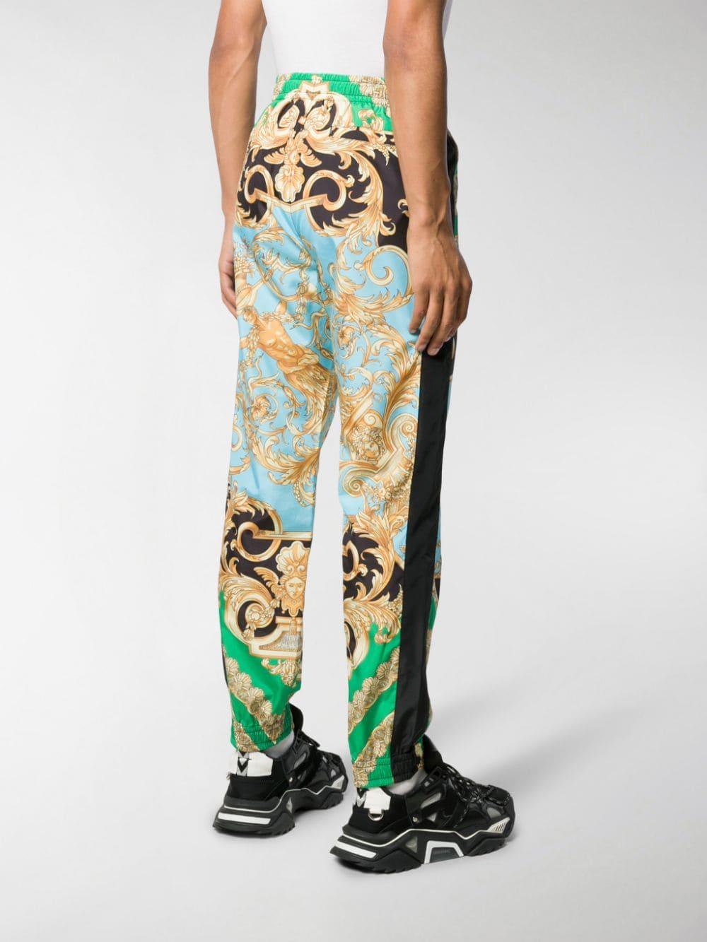 white shell joggers