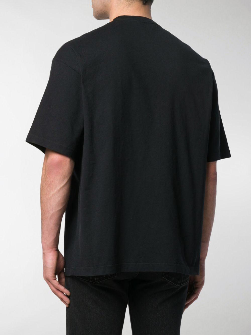 balenciaga back logo t shirt