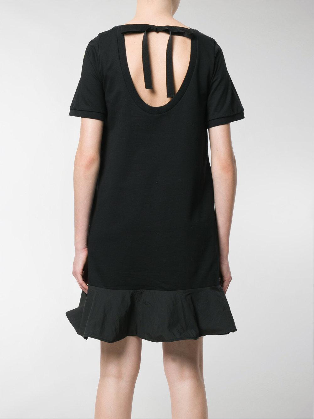 t shirt dress with cutouts