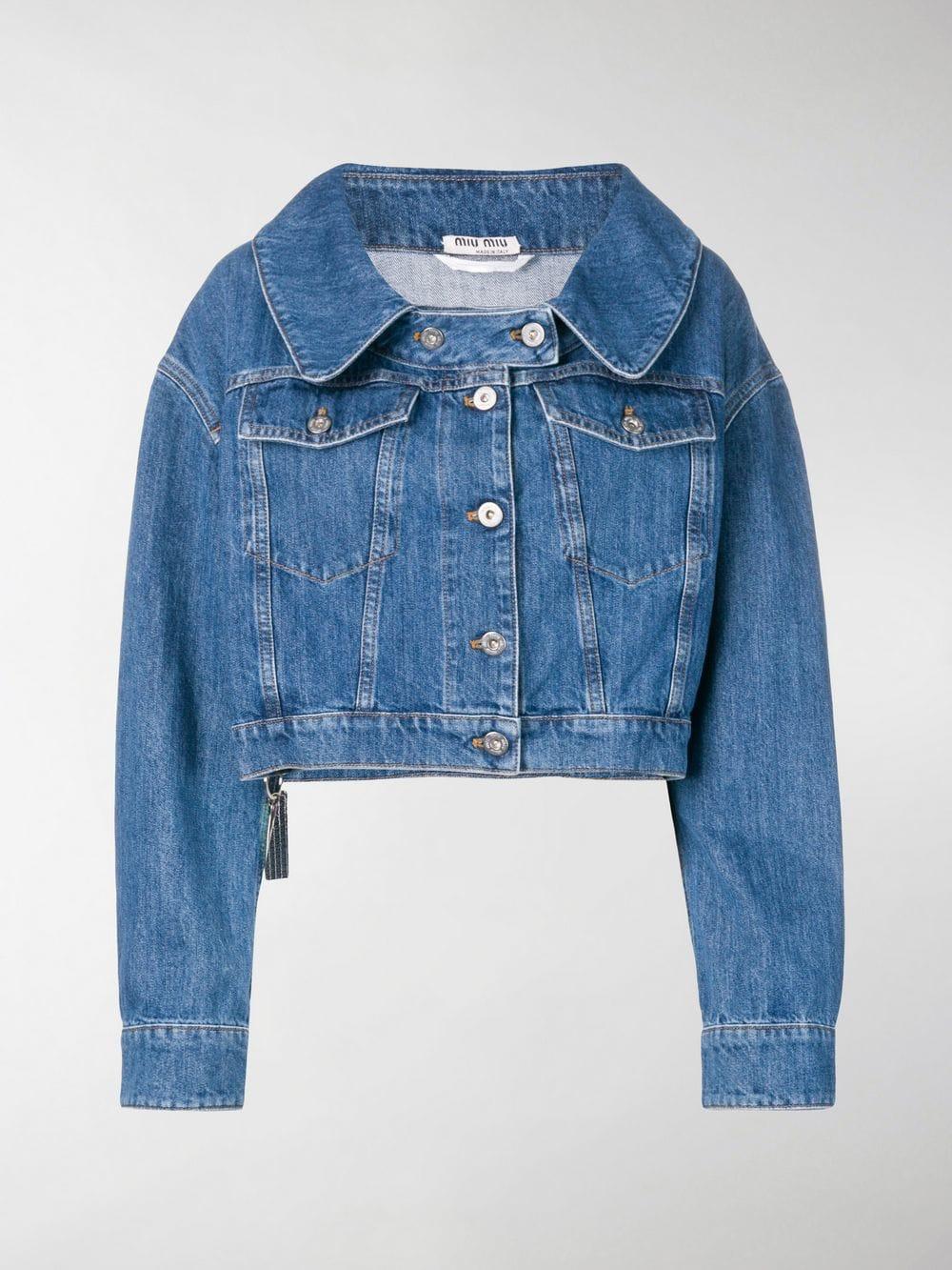 miu miu jeans jacket